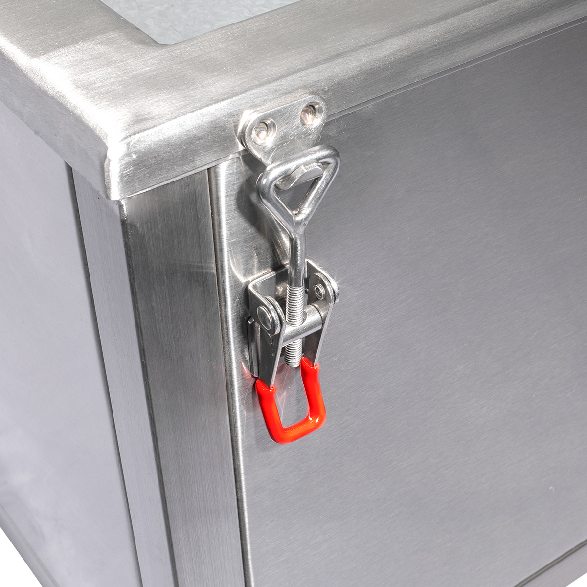 Caja China Grande Inoxidable con Parrilla de Levante