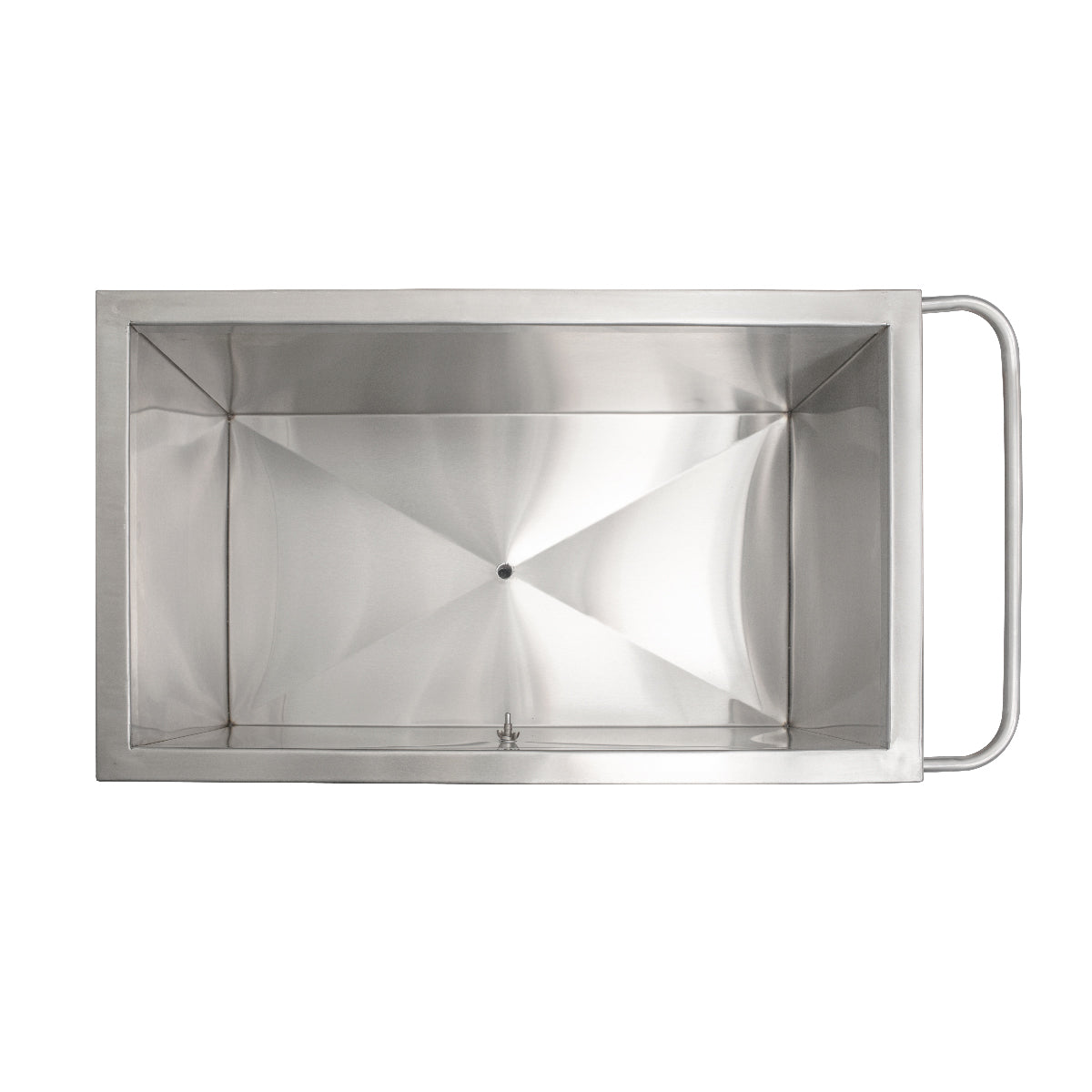 Caja China Grande Inoxidable con Parrilla de Levante