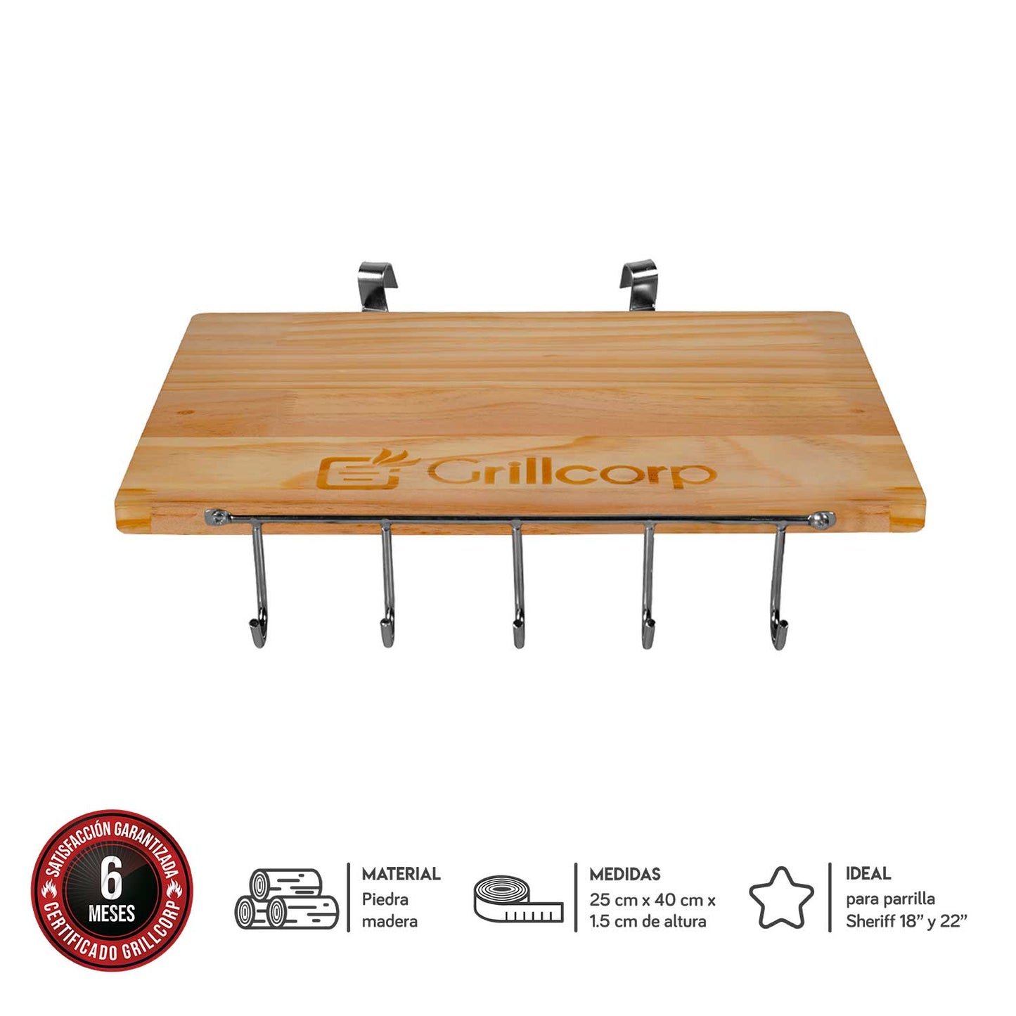 Mesa para Parrilla Sheriff - Grillcorp