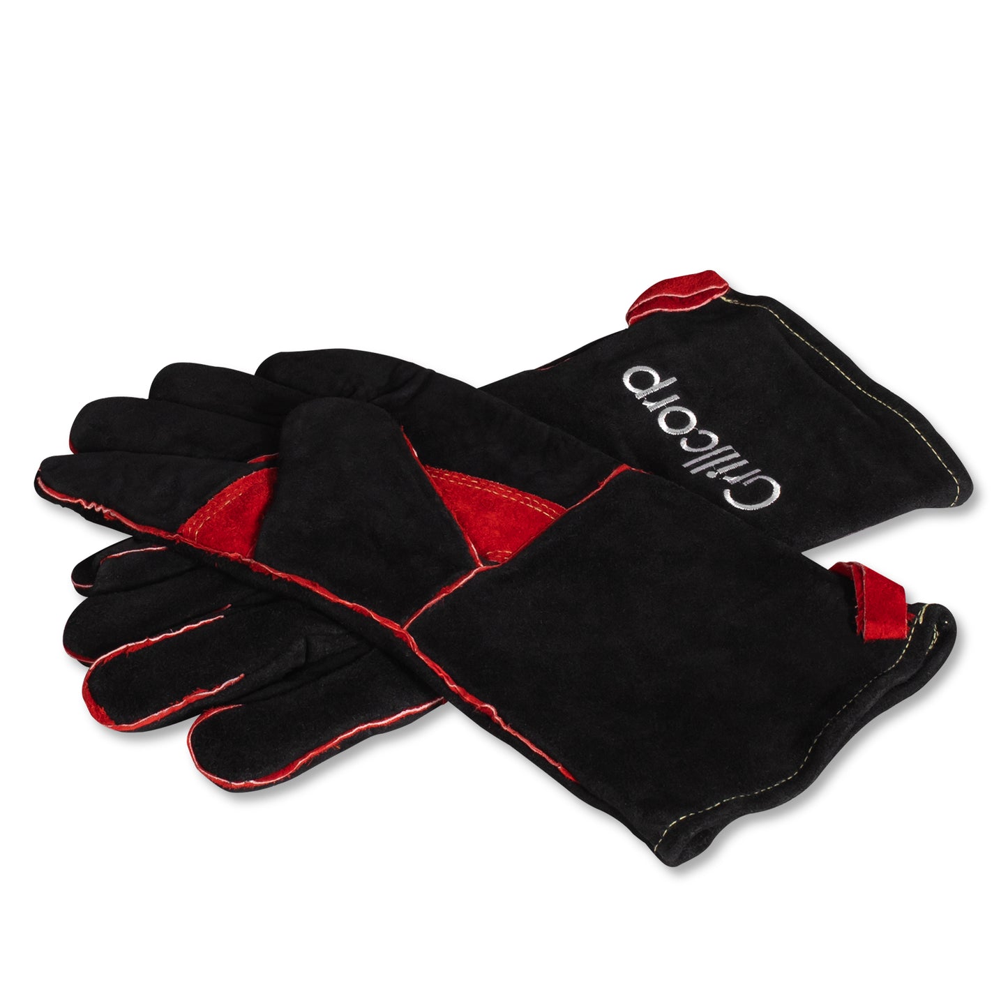 Guantes Parrilleros Grillcorp de Cuero Reforzado