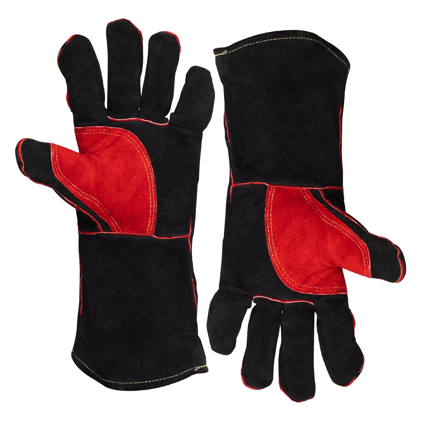 Guantes Parrilleros Grillcorp de Cuero Reforzado