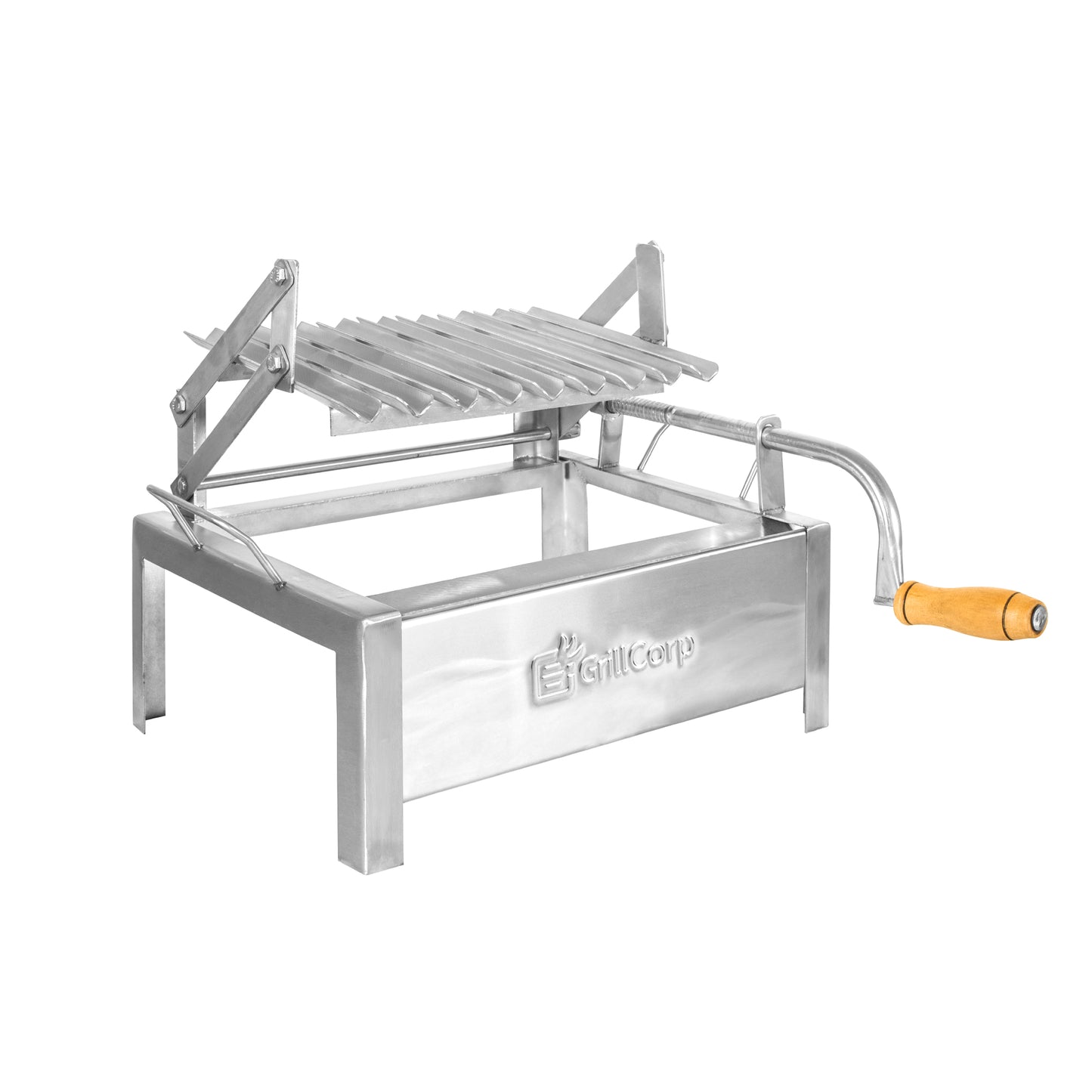 Parrilla con sistema de levante Inoxidable