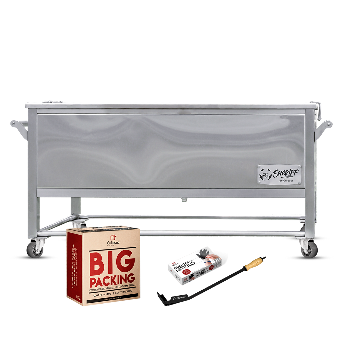 Caja China Extra Grande Inoxidable