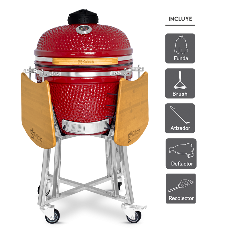 Kamado Clásico 20" + Deflactor para pizza
