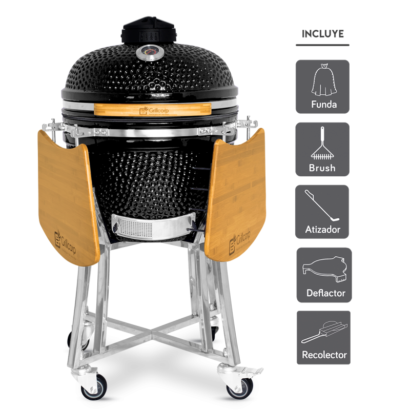 Kamado Clásico 20" + Deflactor para pizza