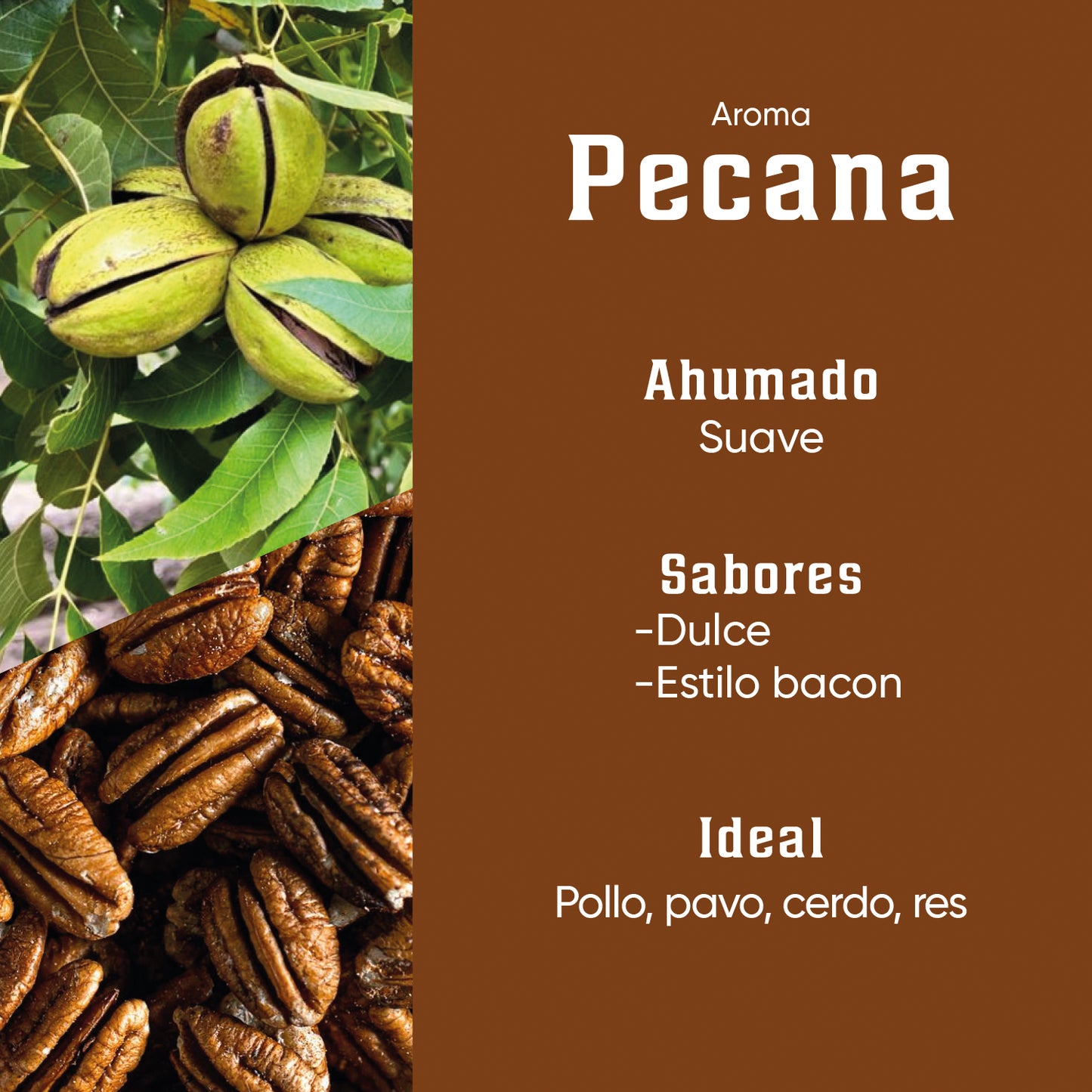Pack de Chunks de Algarrobo, Pecana y Manzano de 1.5kg