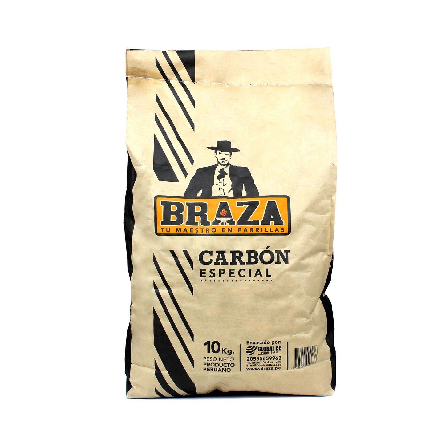 Carbón Vegetal de 10Kg - Braza