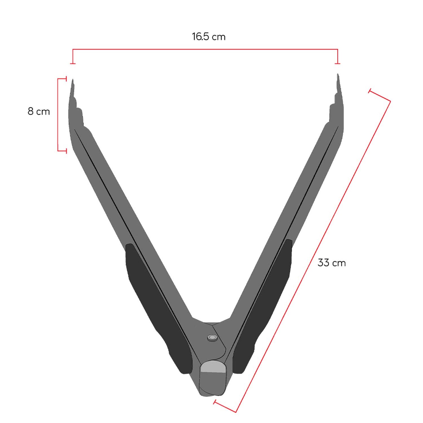 Pinza inoxidable básica