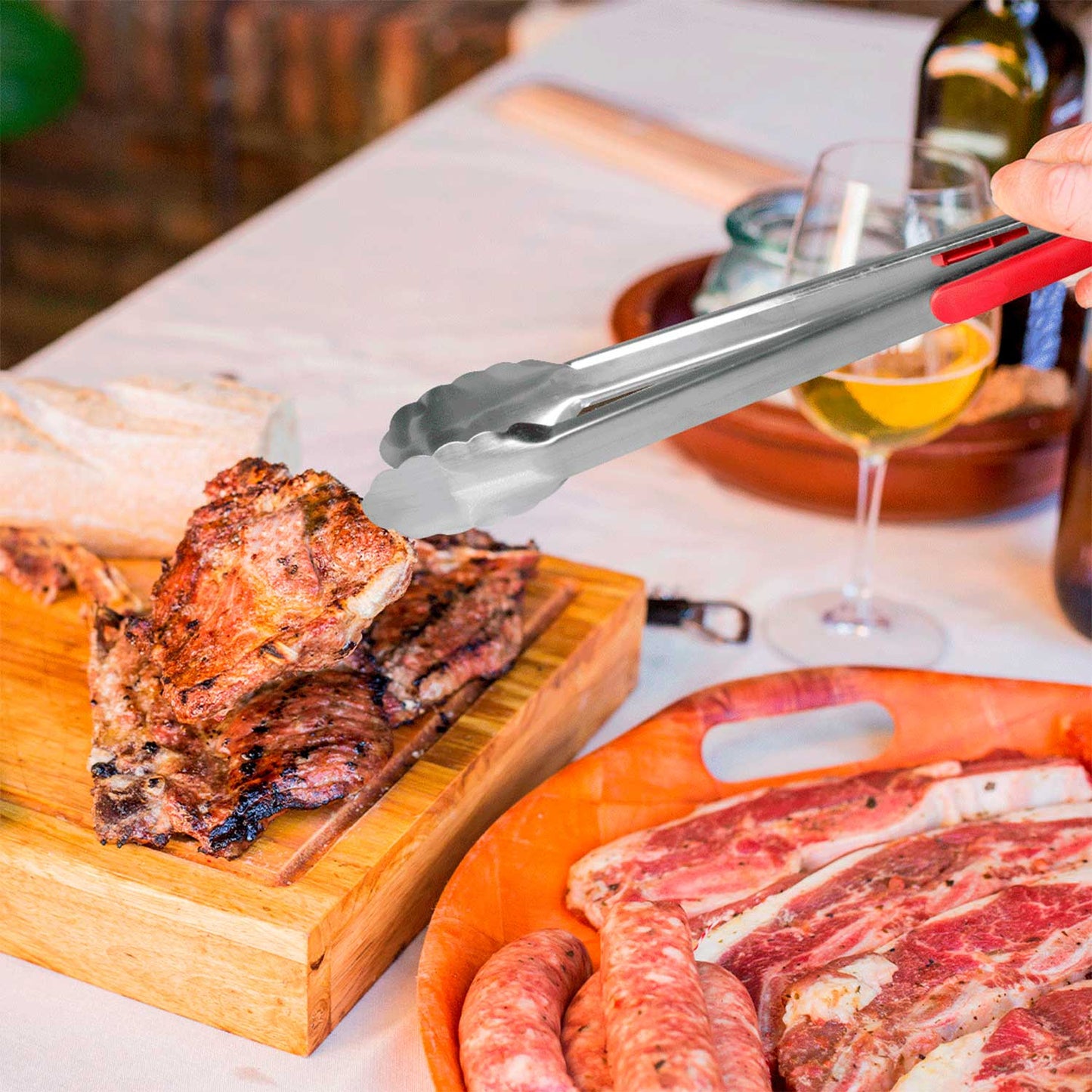 Pinza inoxidable básica