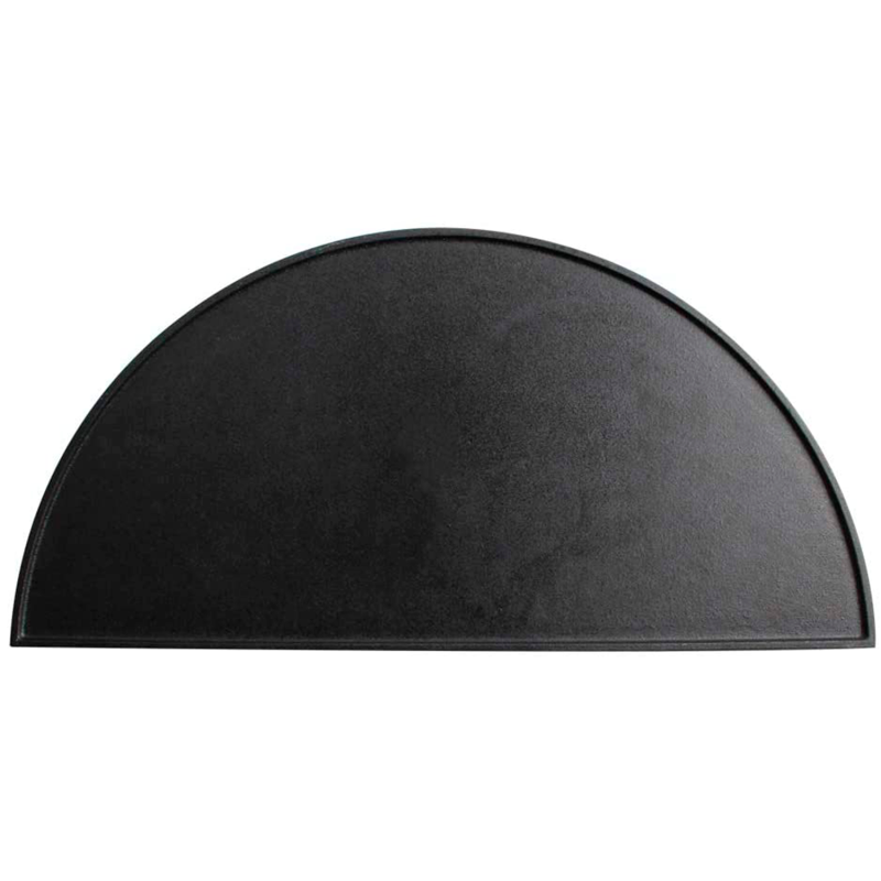 Plancha media luna para Kamado