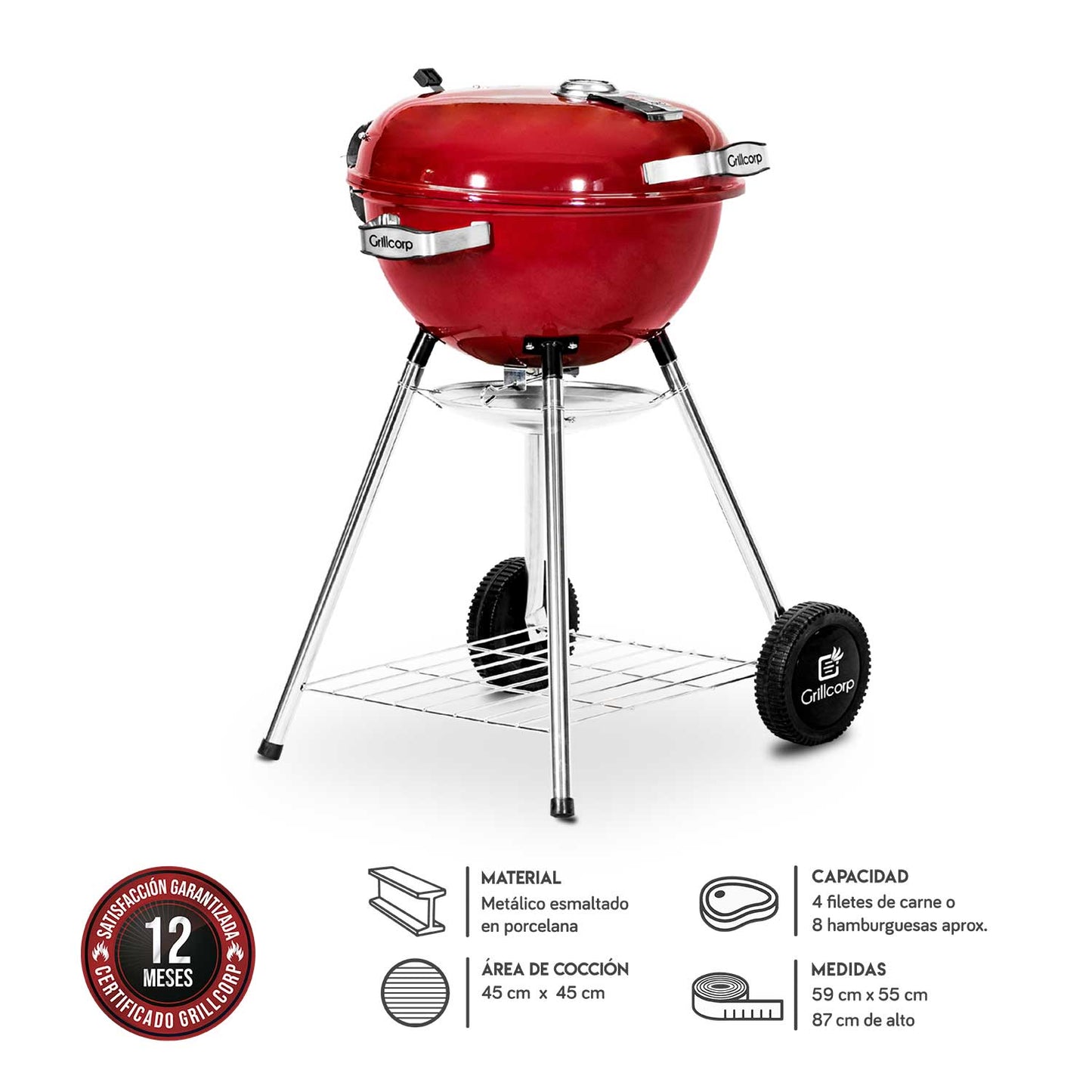 Parrilla Portátil Sheriff 18"