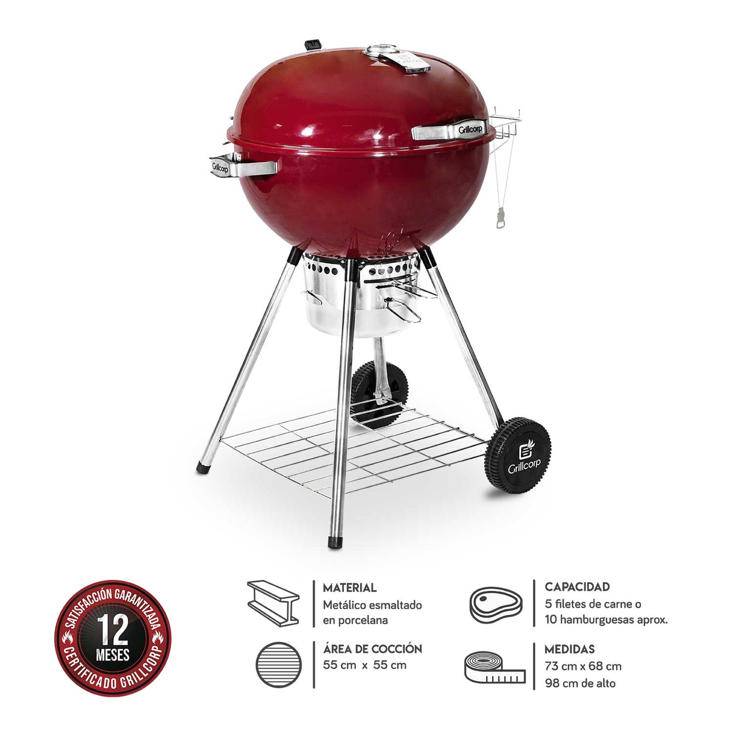 Parrilla Portátil Sheriff 22"