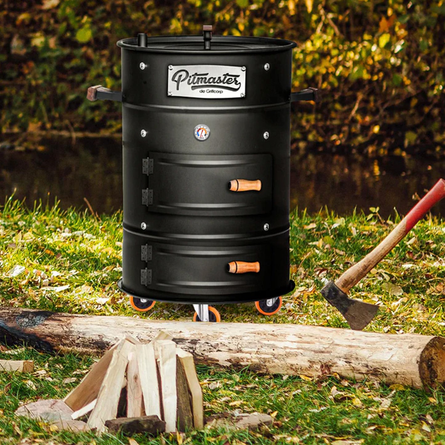 Cilindro Ahumador Mediano 46cmx80cm