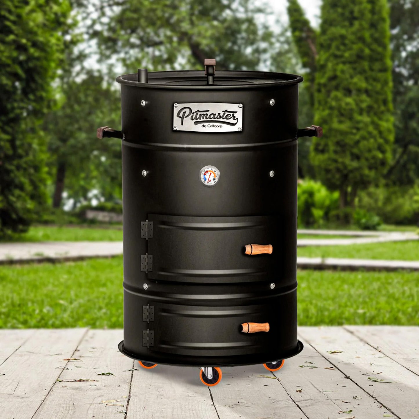 Cilindro Ahumador Grande 62cmx100cm