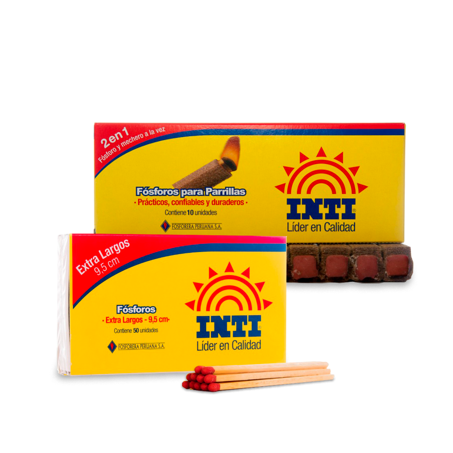 Pack mecheros y fósforos Inti