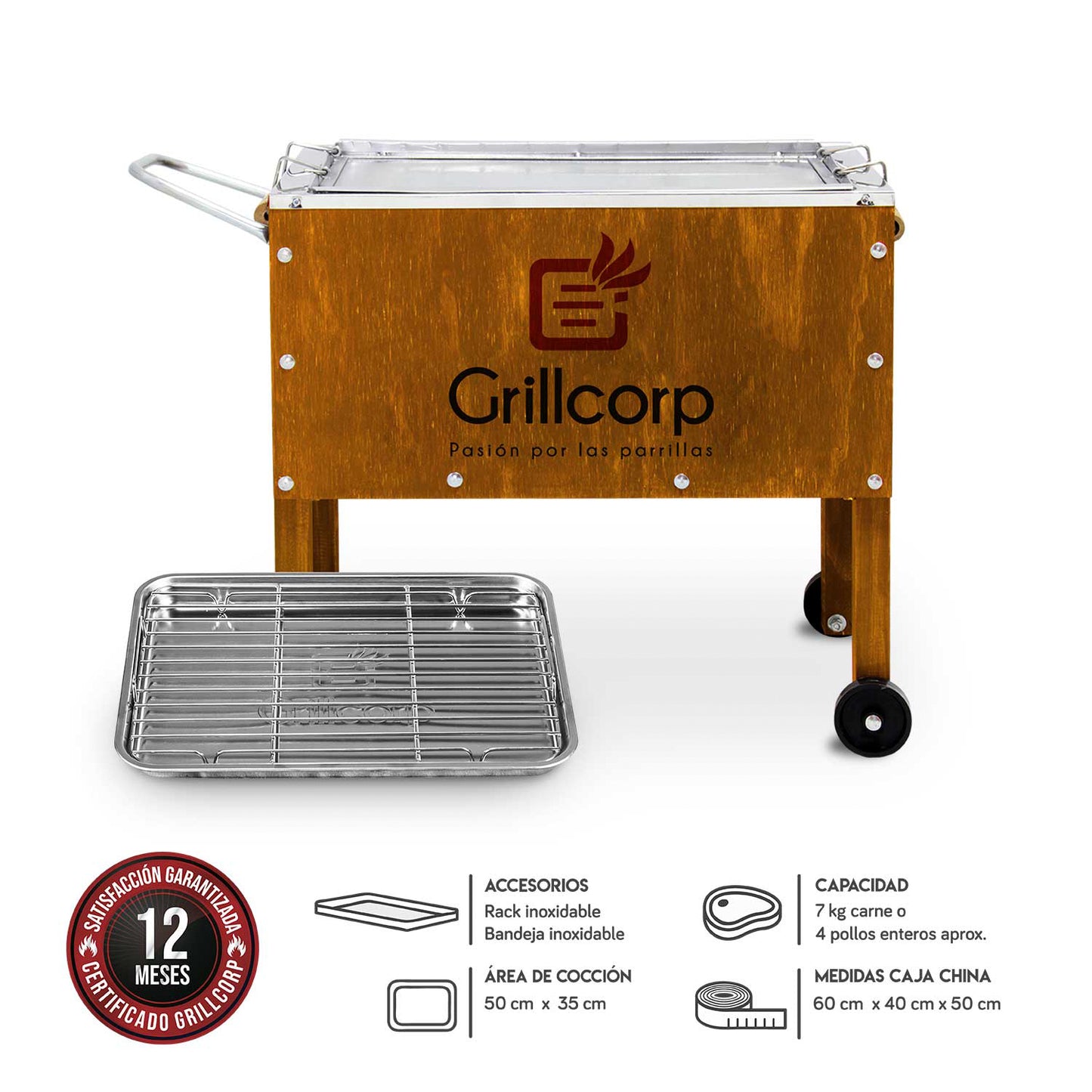 Caja China Junior Caoba Premium