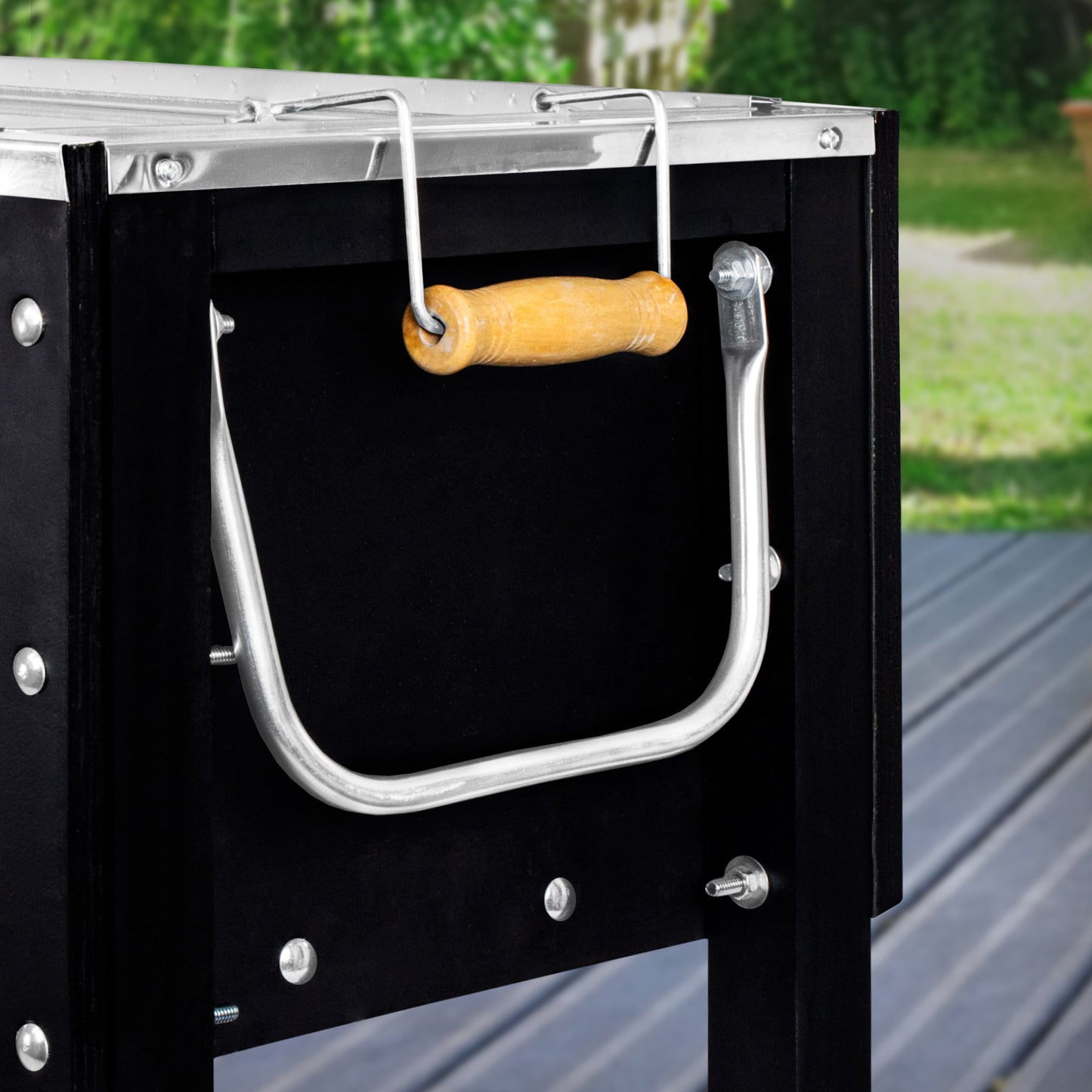 Caja china Junior Black Inoxidable
