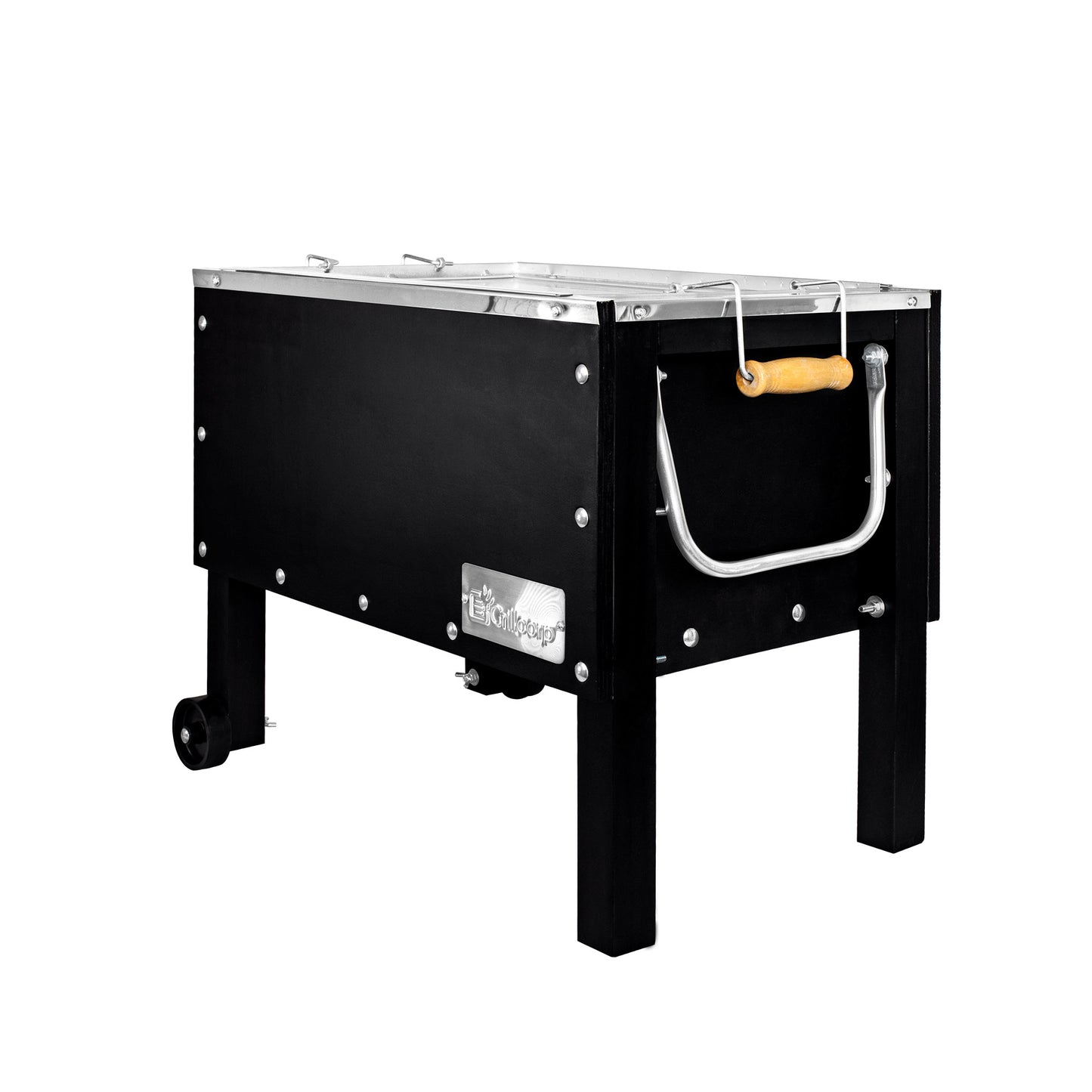 Caja china Mediana Black Inoxidable