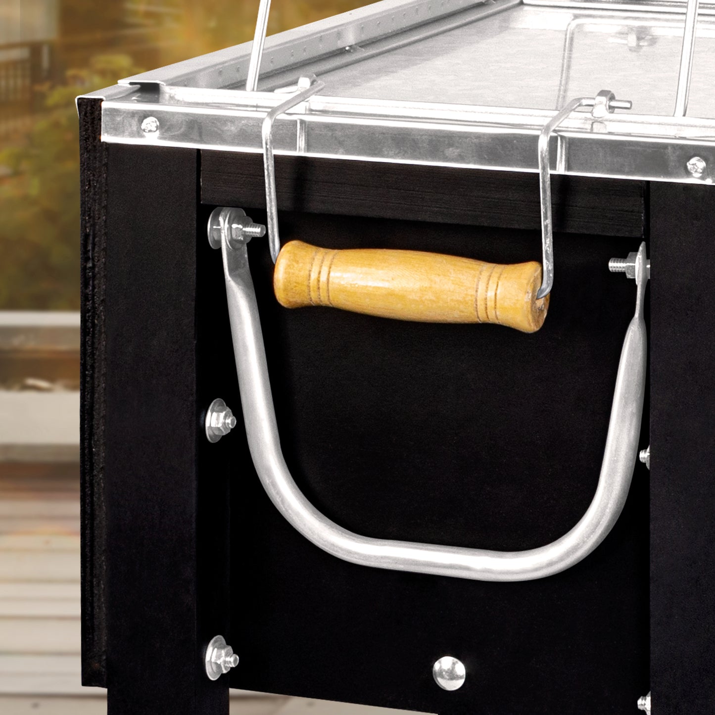Caja china Mediana Black Inoxidable