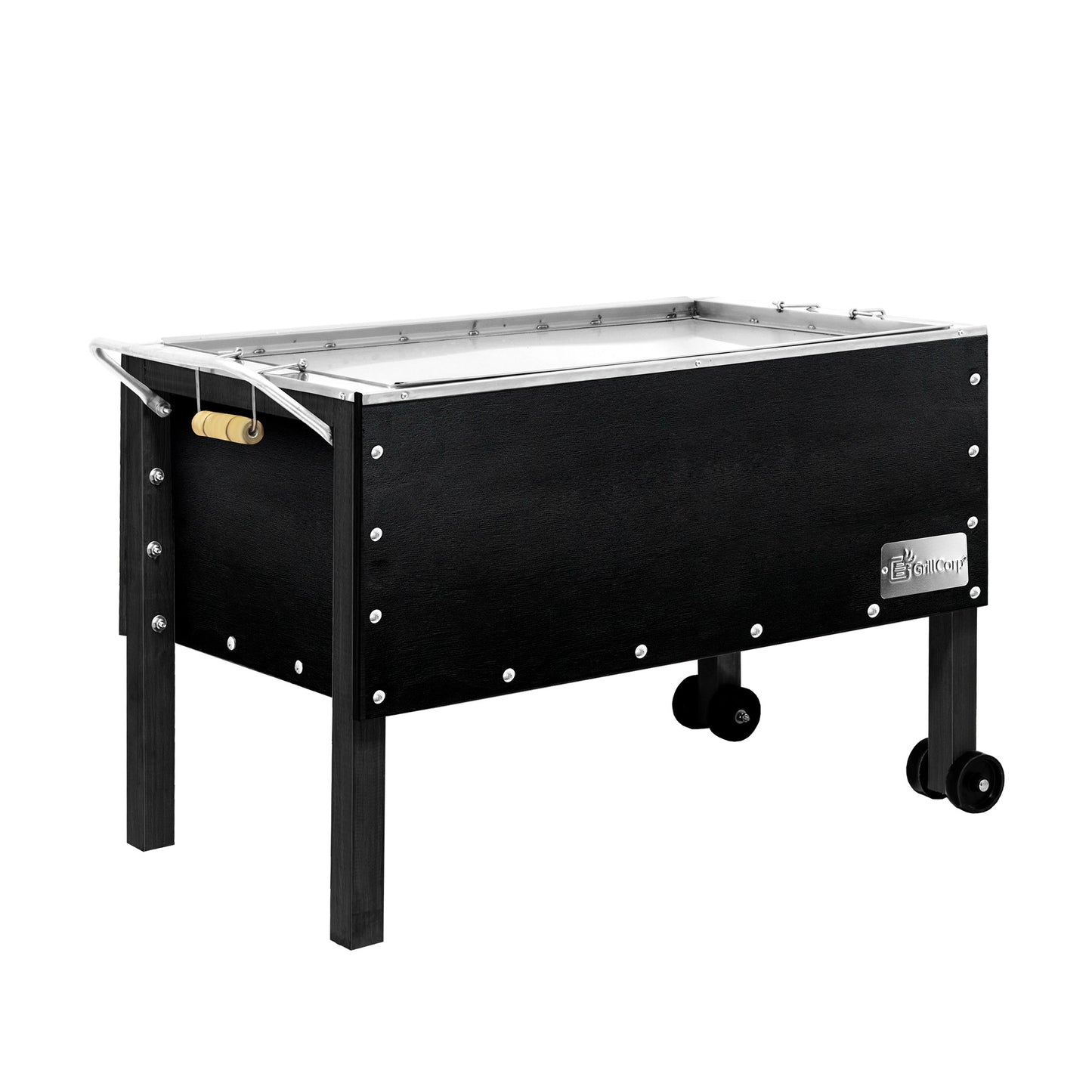 Caja china Grande Black inoxidable