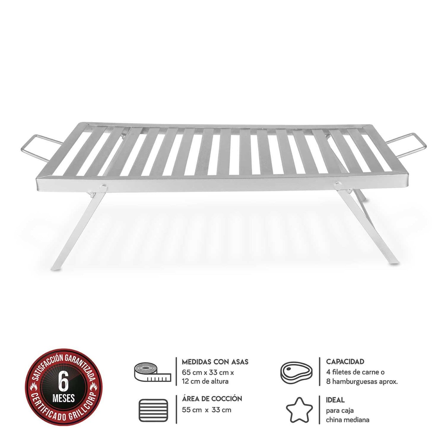 Parrilla de Platinas Niqueladas