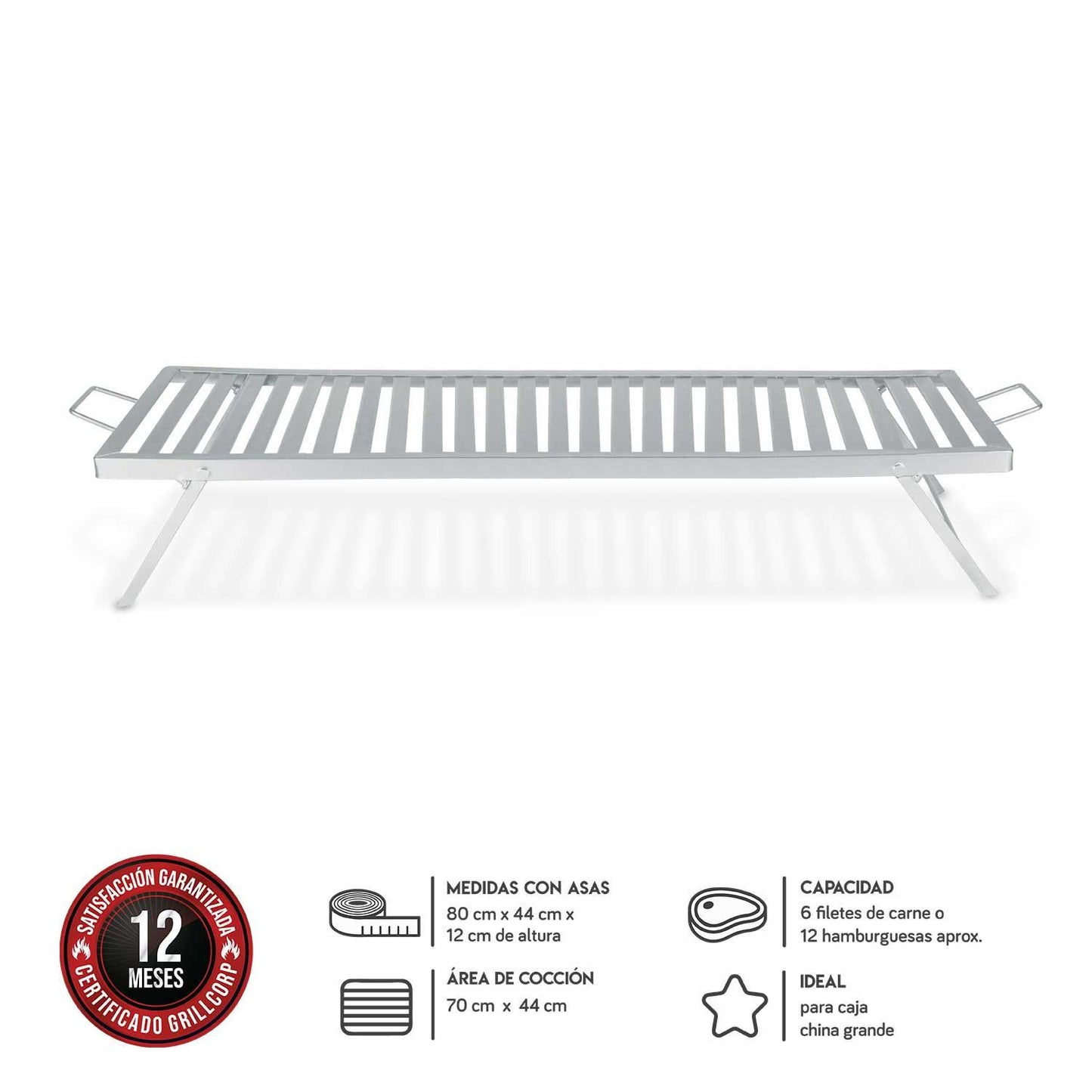 Parrilla de Platinas Niqueladas