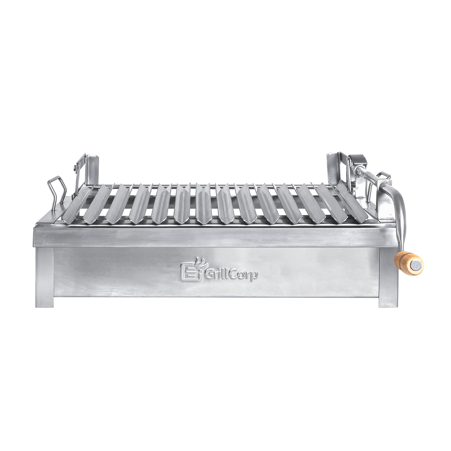 Parrilla Empotrable con sistema de levante Inoxidable Mediana 35cm x 59cm