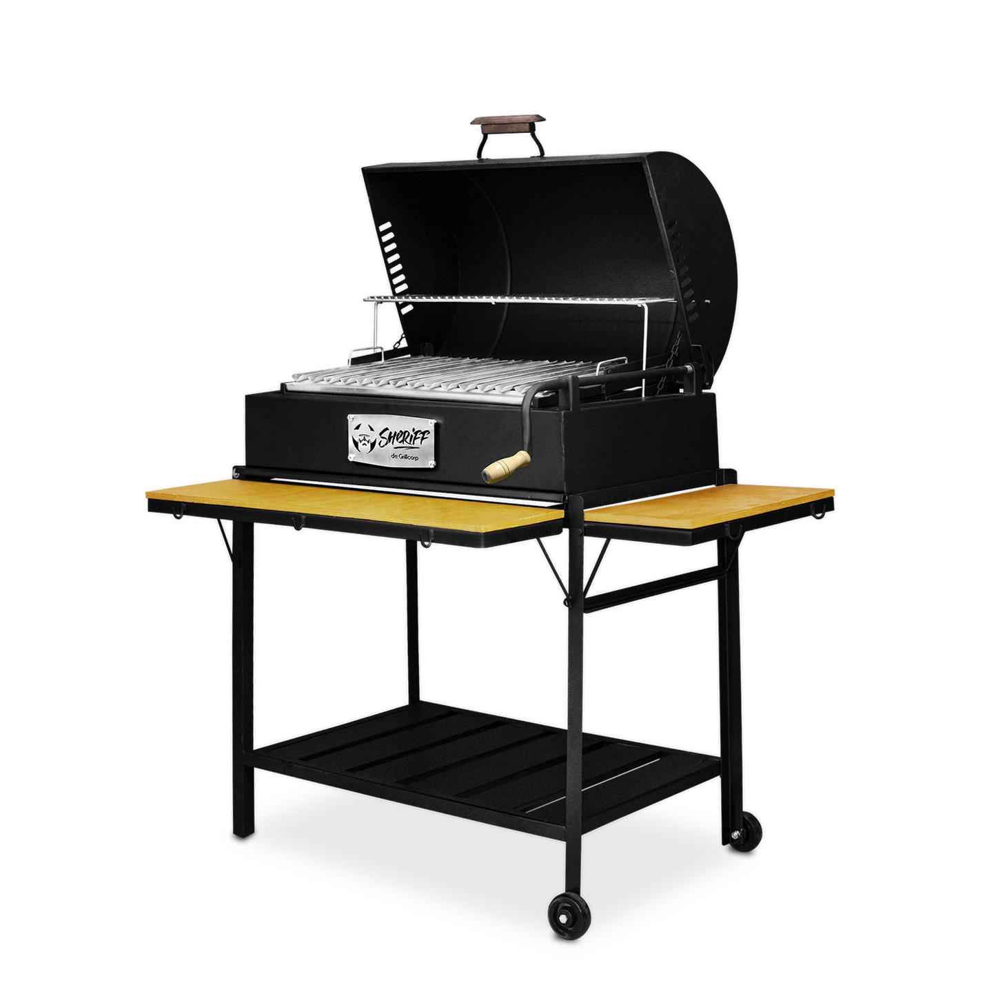 Parrilla Modelo Tambor 80cm x 50cm