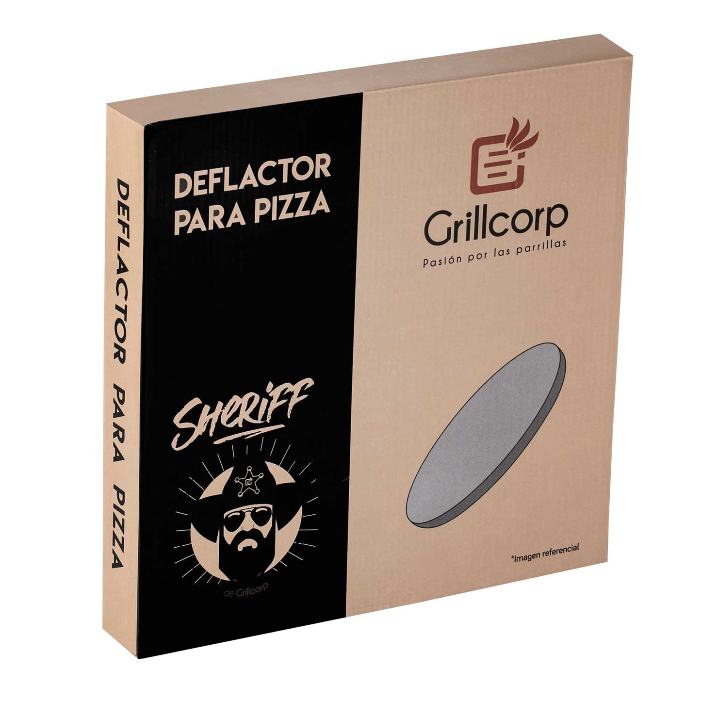Piedra para pizza de parrilla Sheriff