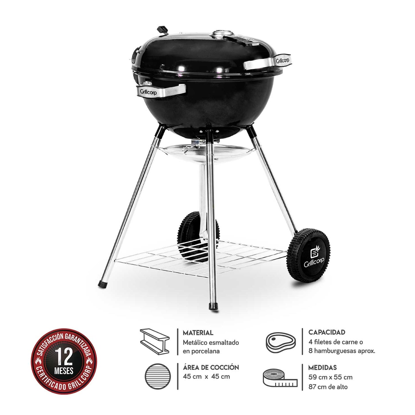 Parrilla Portátil Sheriff 18"
