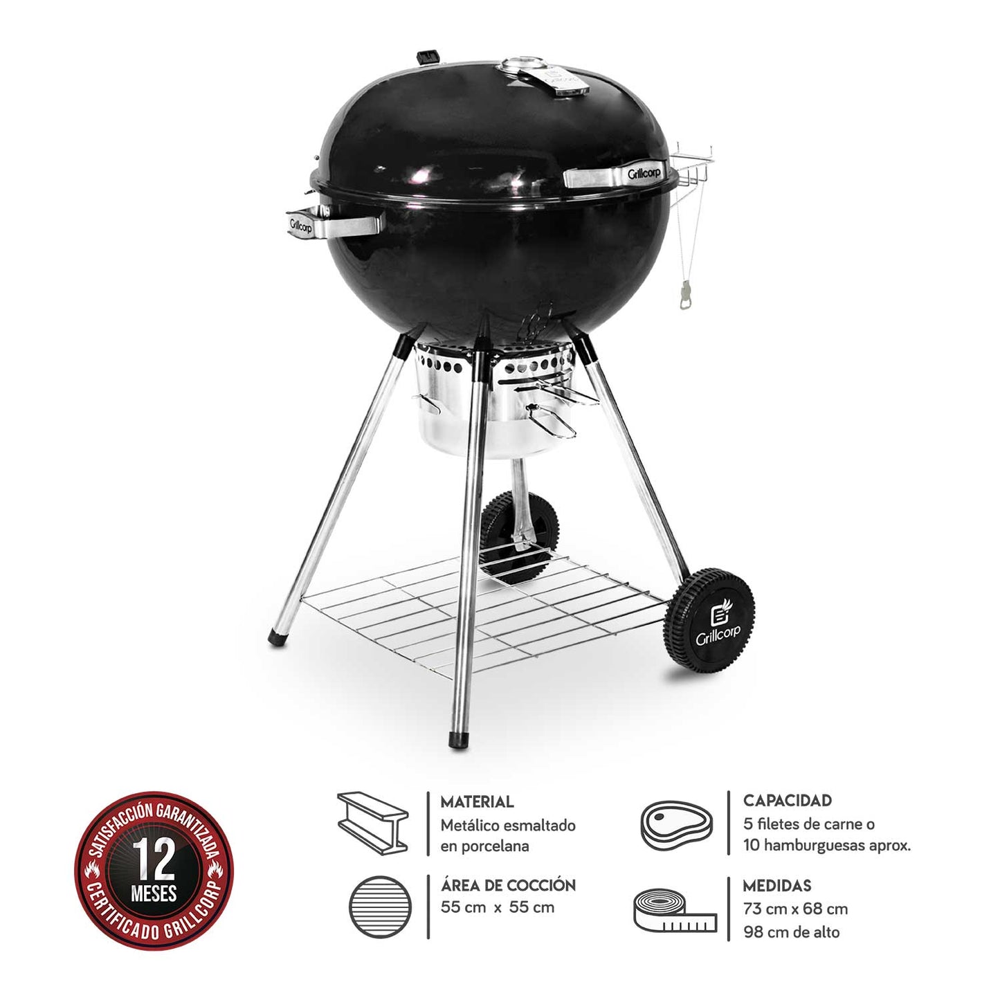Parrilla Portátil Sheriff 22"