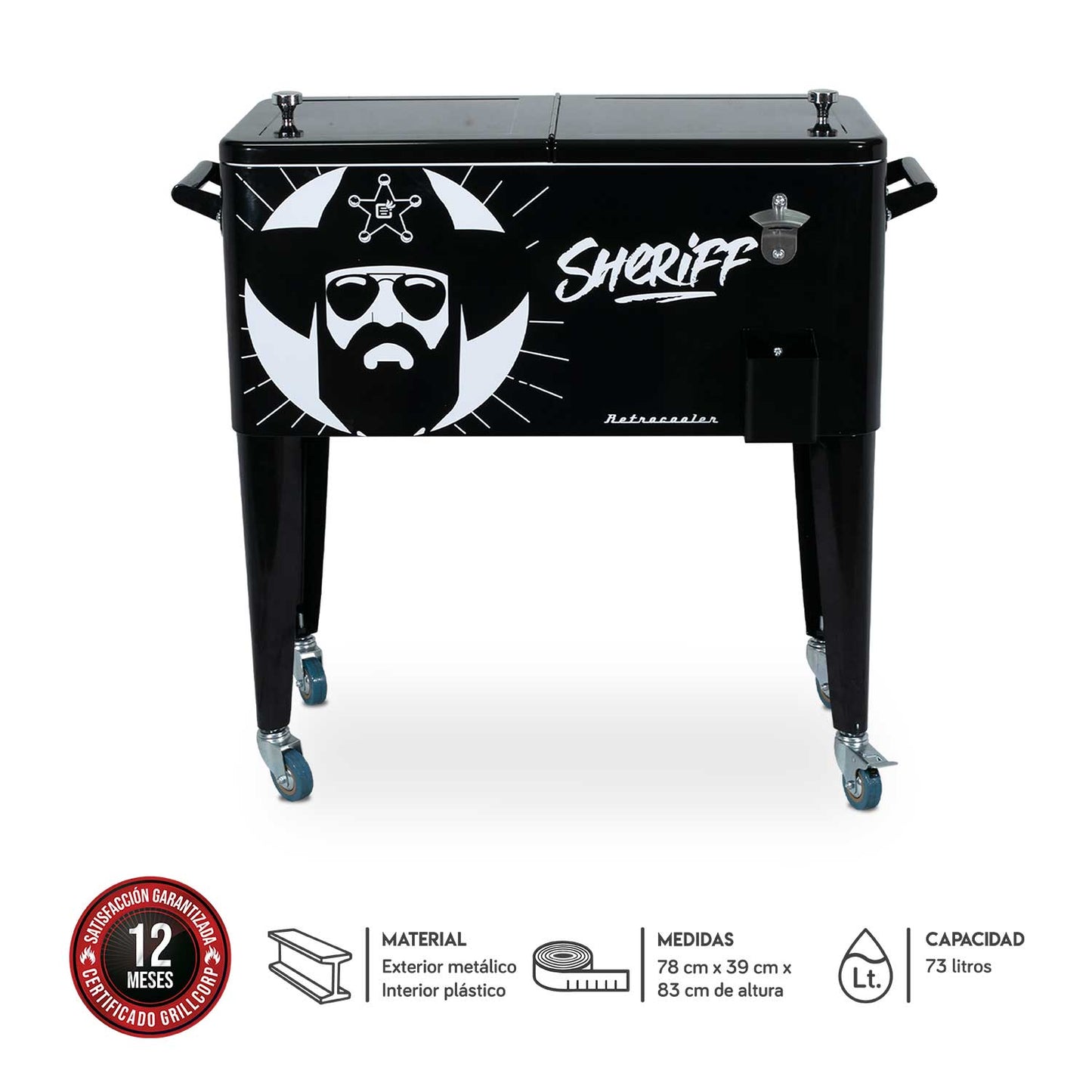 Retrocooler Grande de 73 Litros