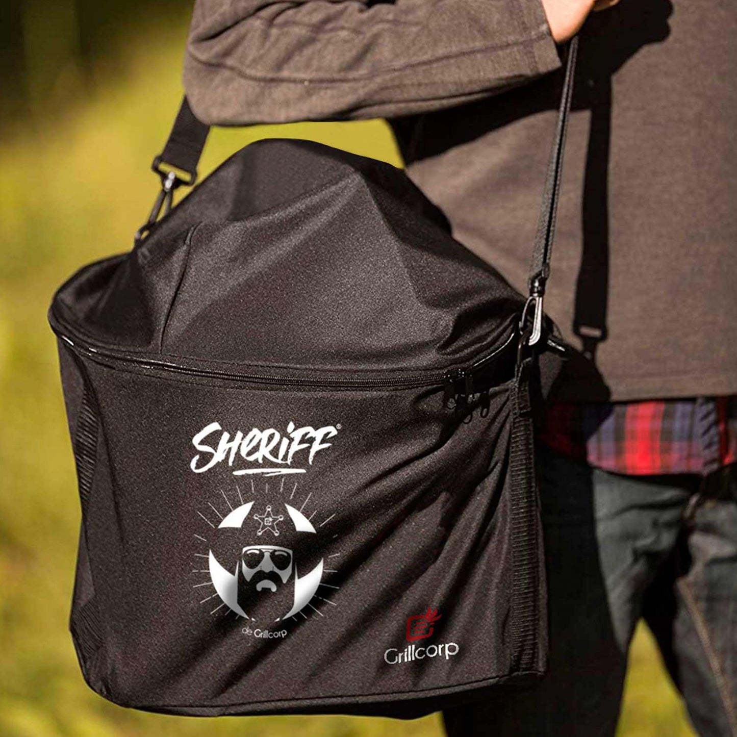 Funda impermeable para asador Sheriff 14"