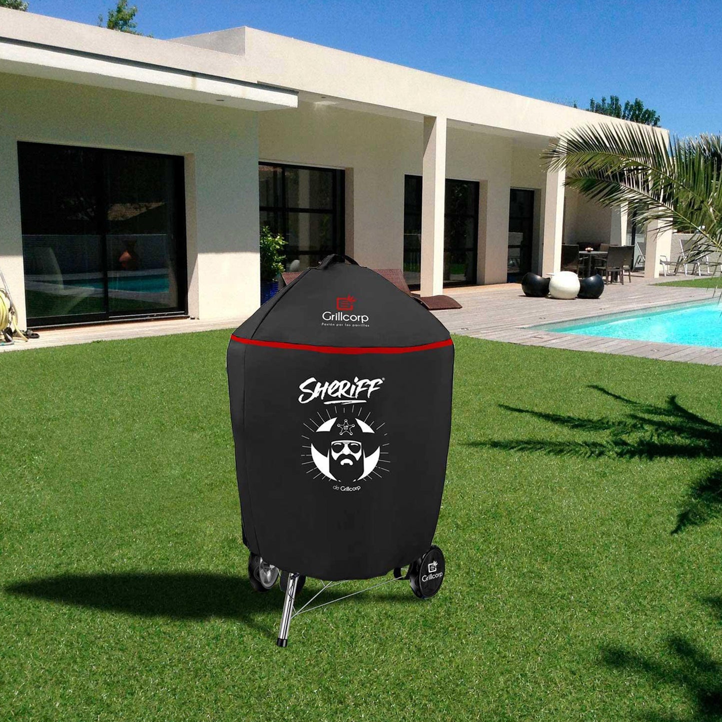 Funda impermeable para asador Sheriff 22"