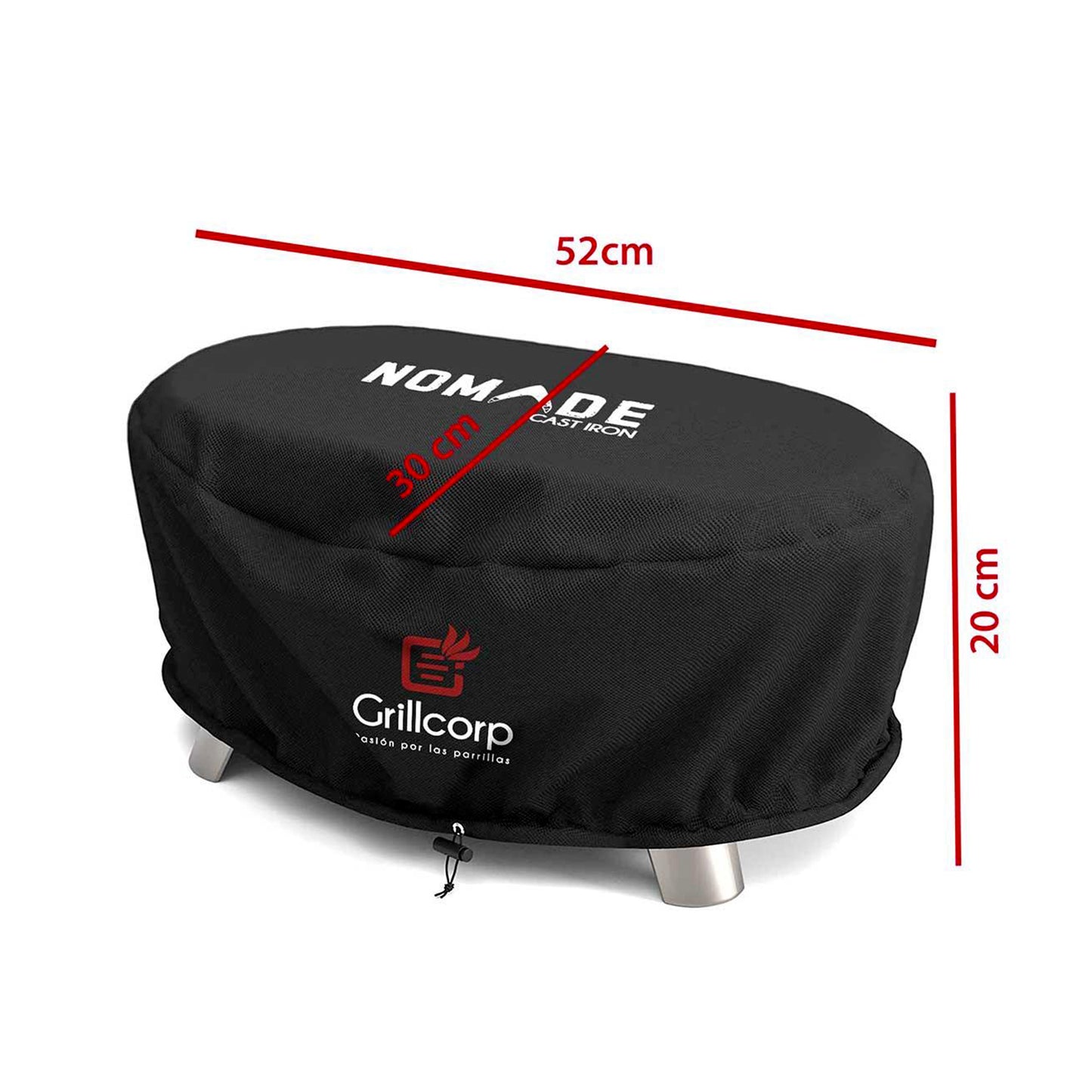 Funda impermeable para parrilla de Hierro fundido