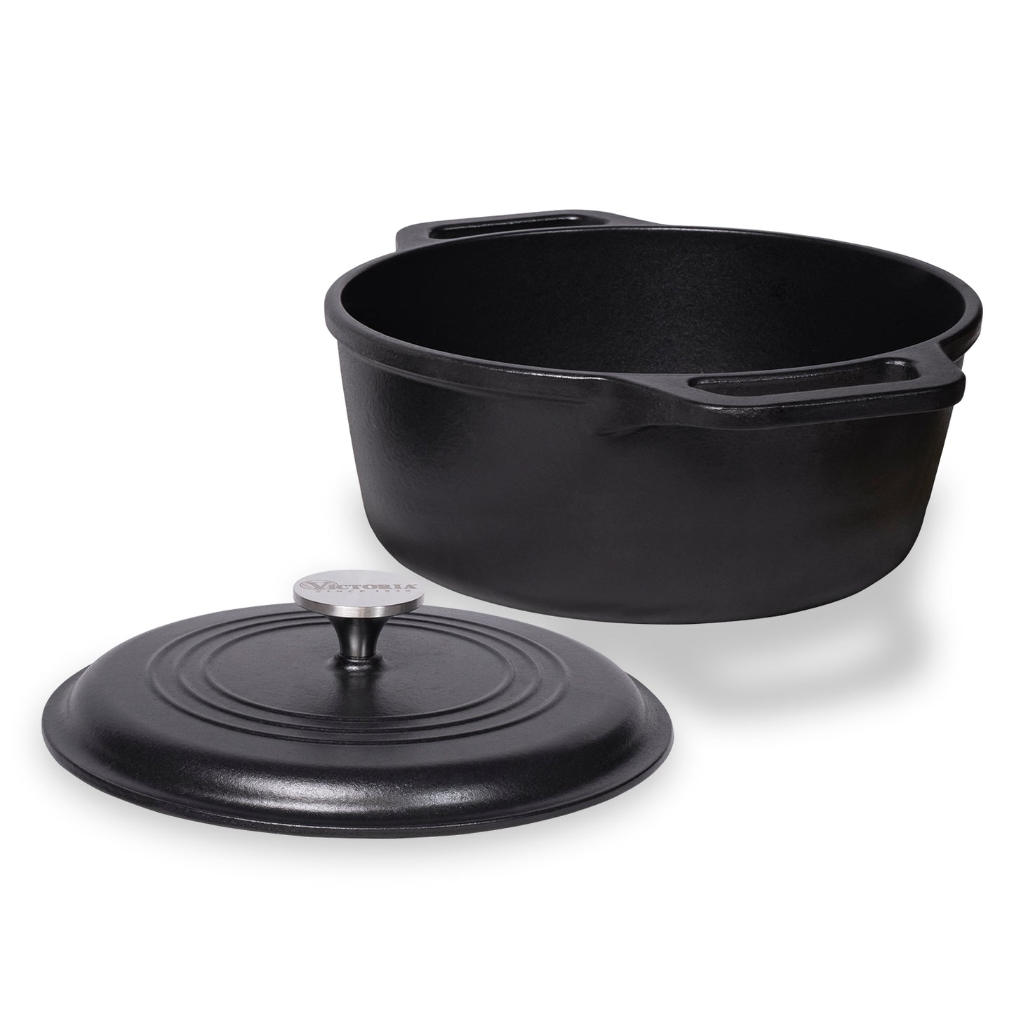 Horno Holandés de 6QT de Hierro Fundido Esmaltado - Victoria