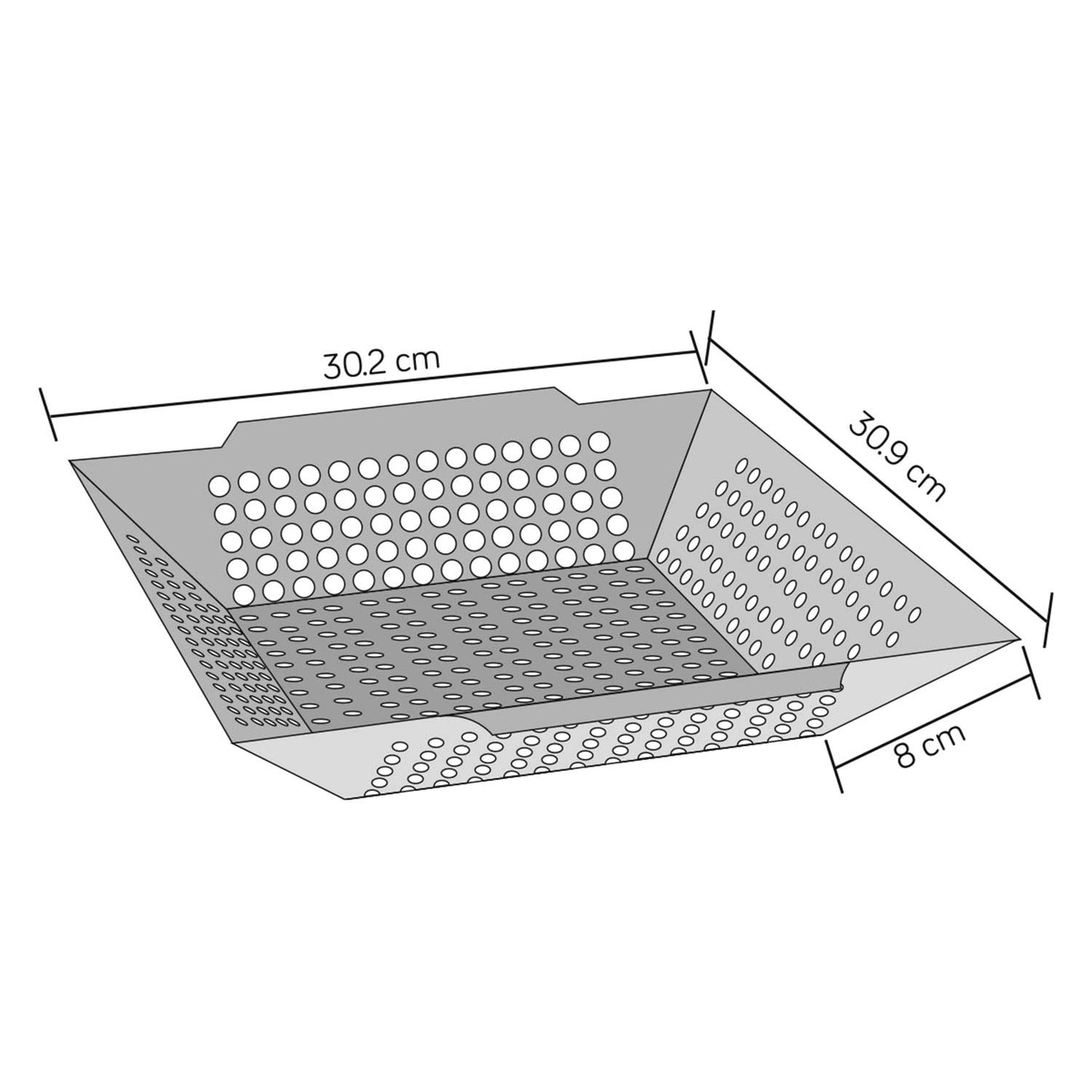 Rack para Vegetales de Acero Inoxidable