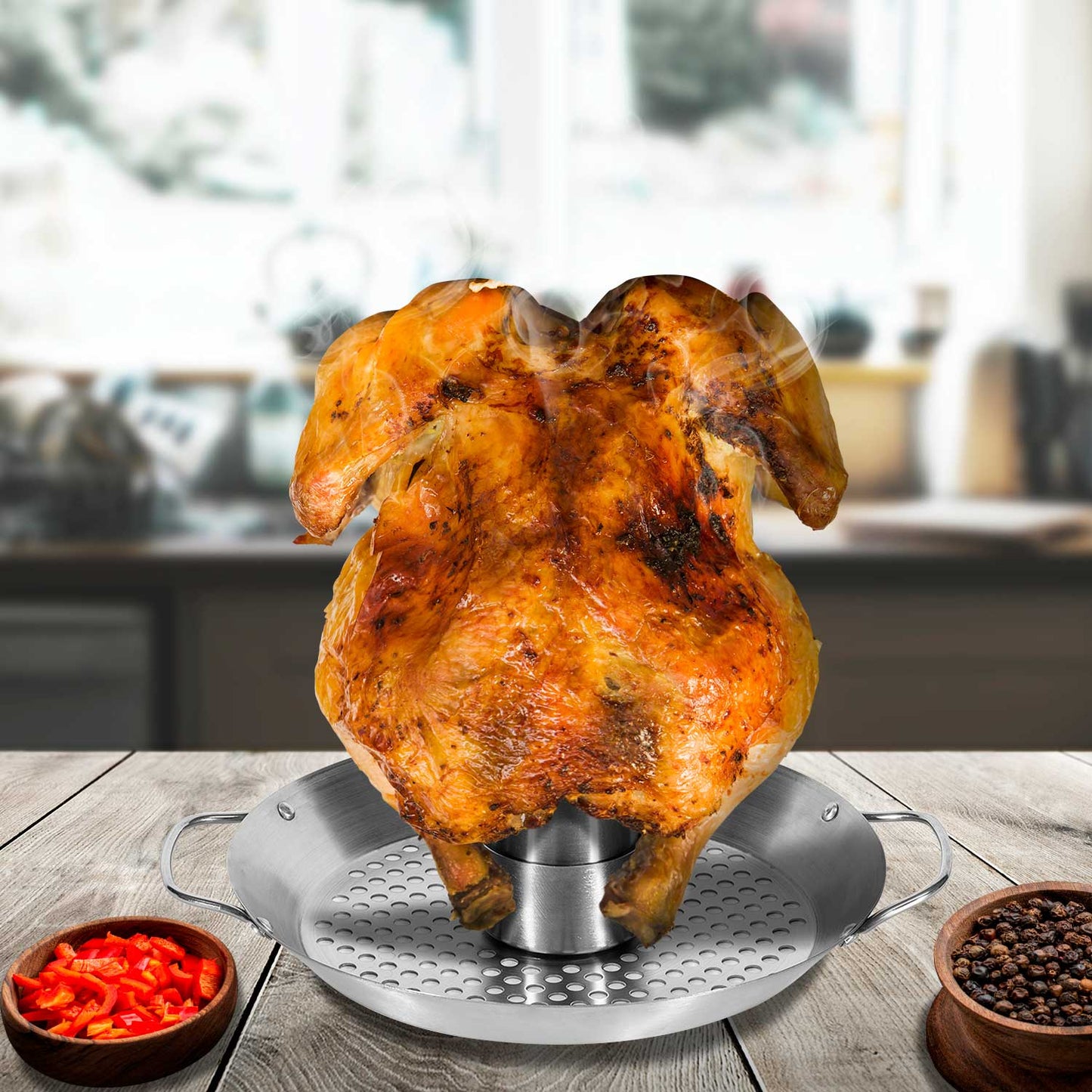 Rack Premium Inoxidable para Pollo