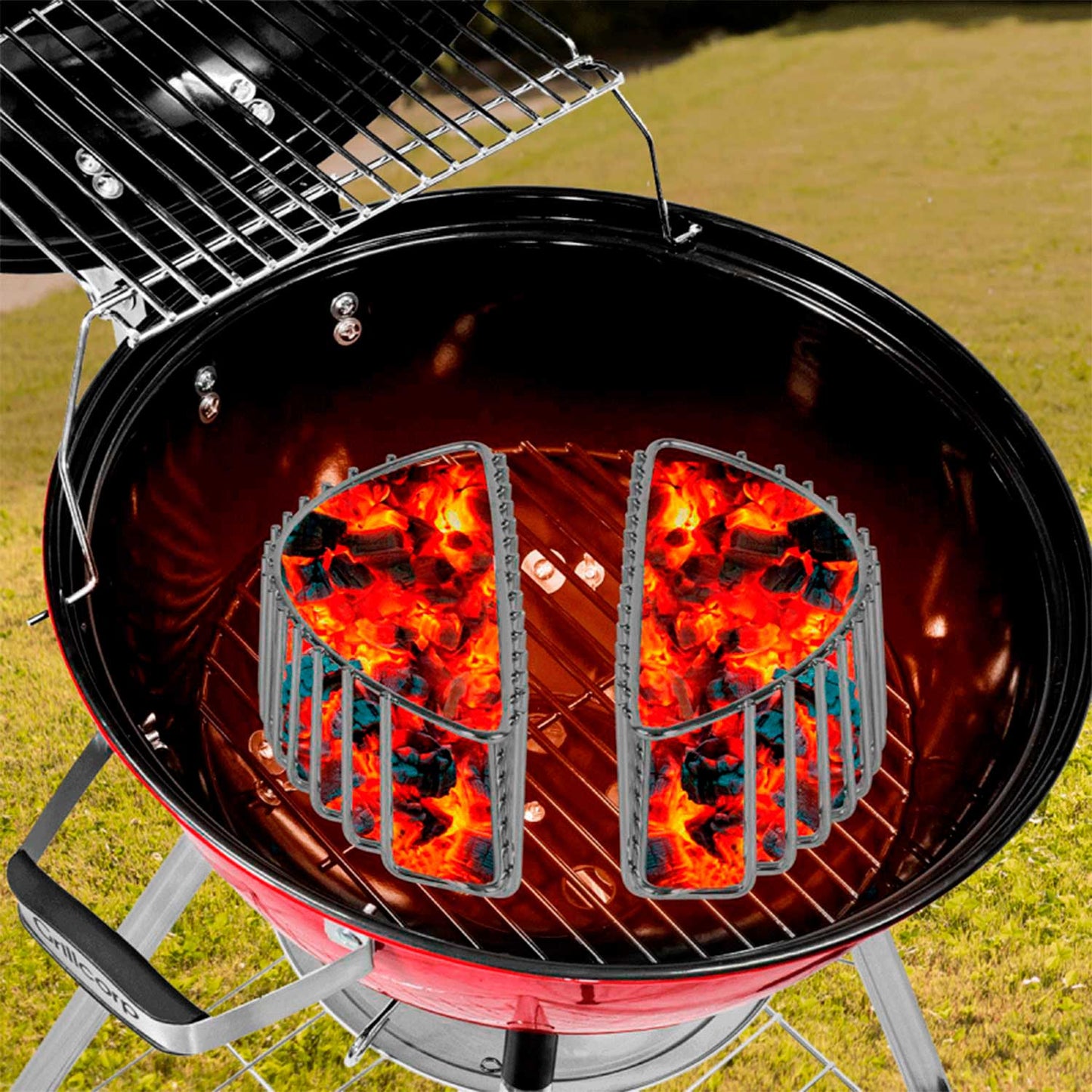 Cesta para carbón de parrilla Sheriff
