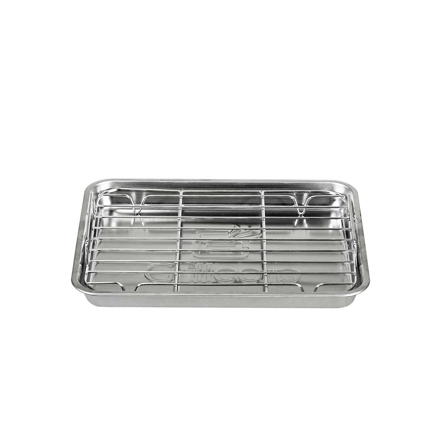 Caja China Chica Caoba Premium con Parrilla de Varillas Inoxidables