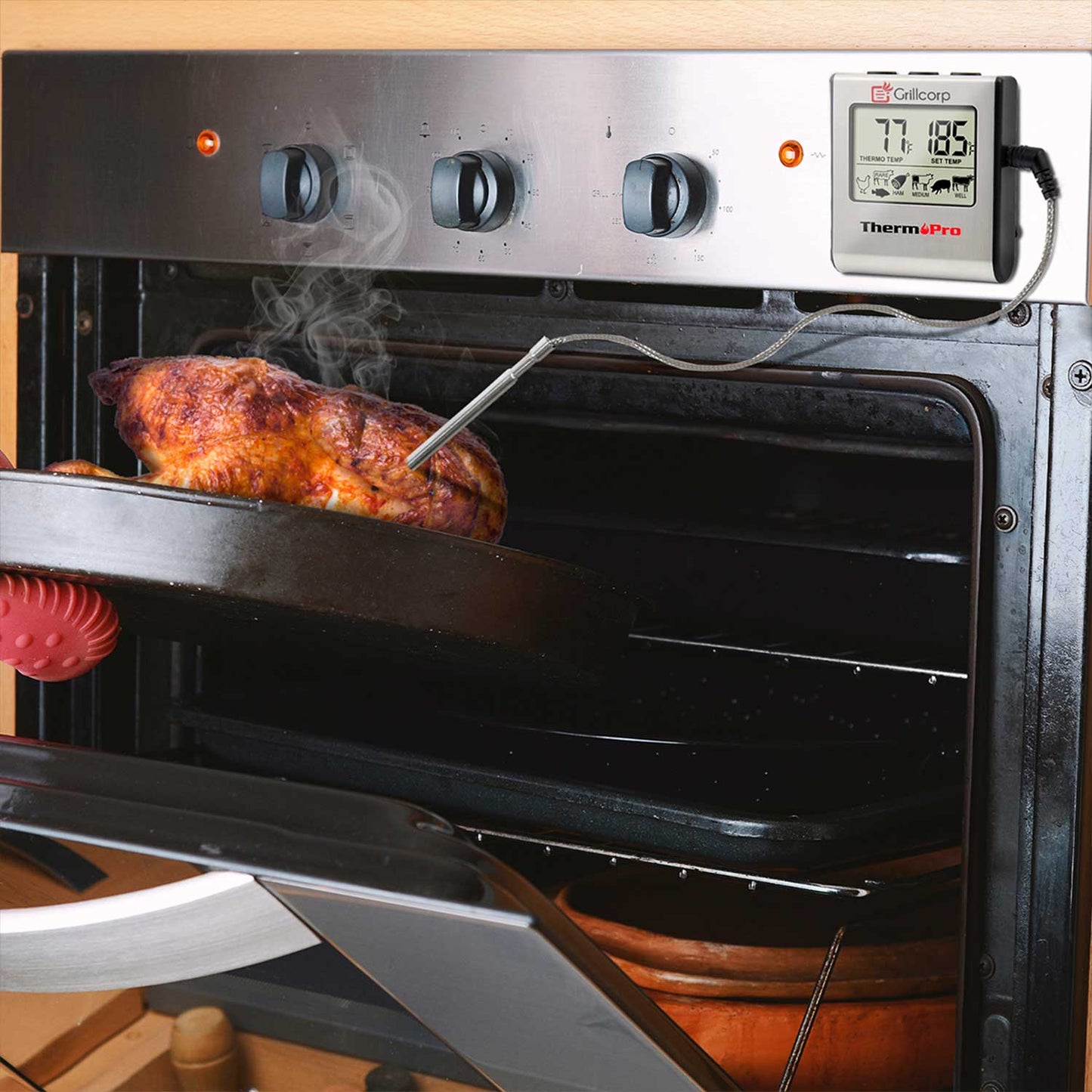 Termómetro una sonda TP16