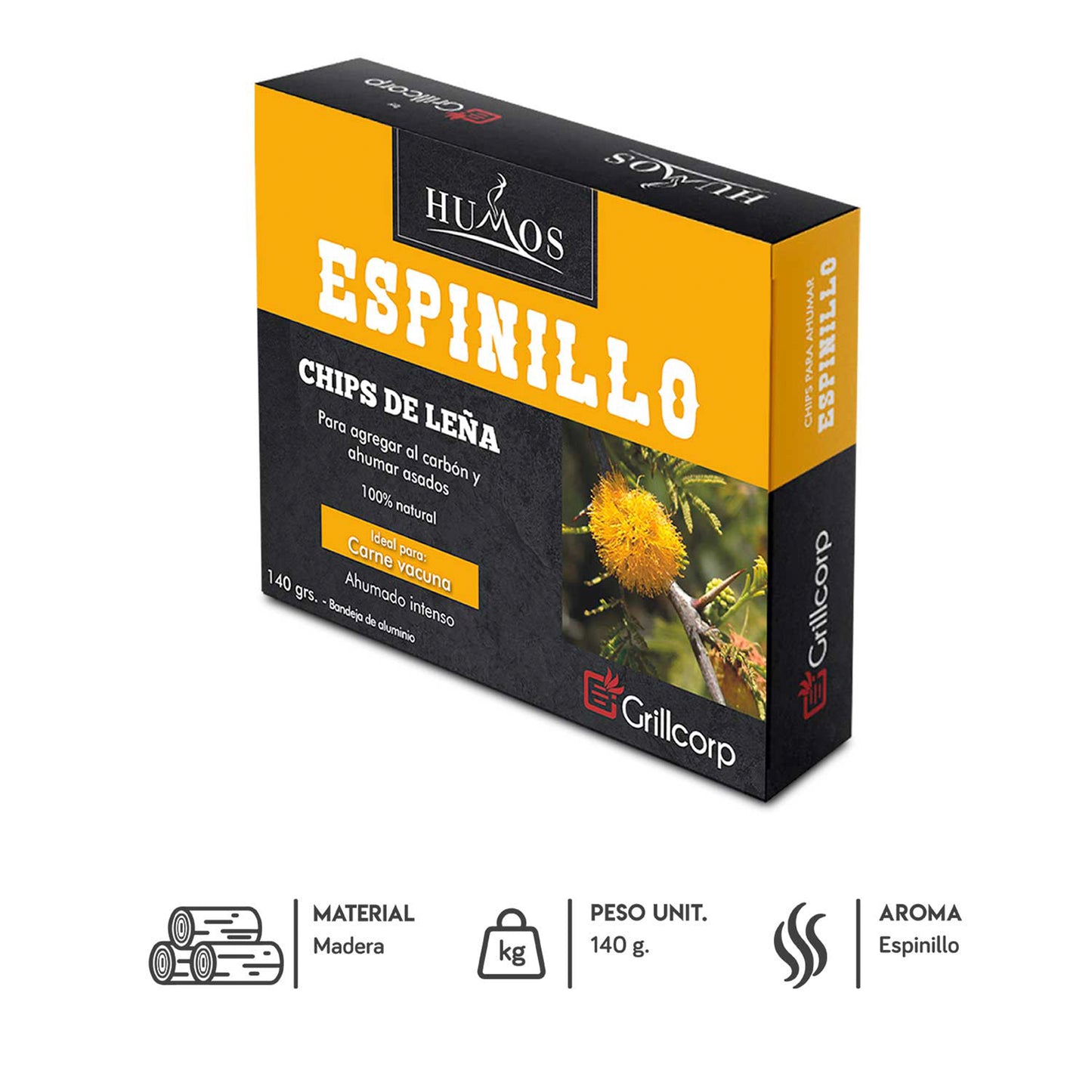 Astillas de leña Espinillo de 140gr