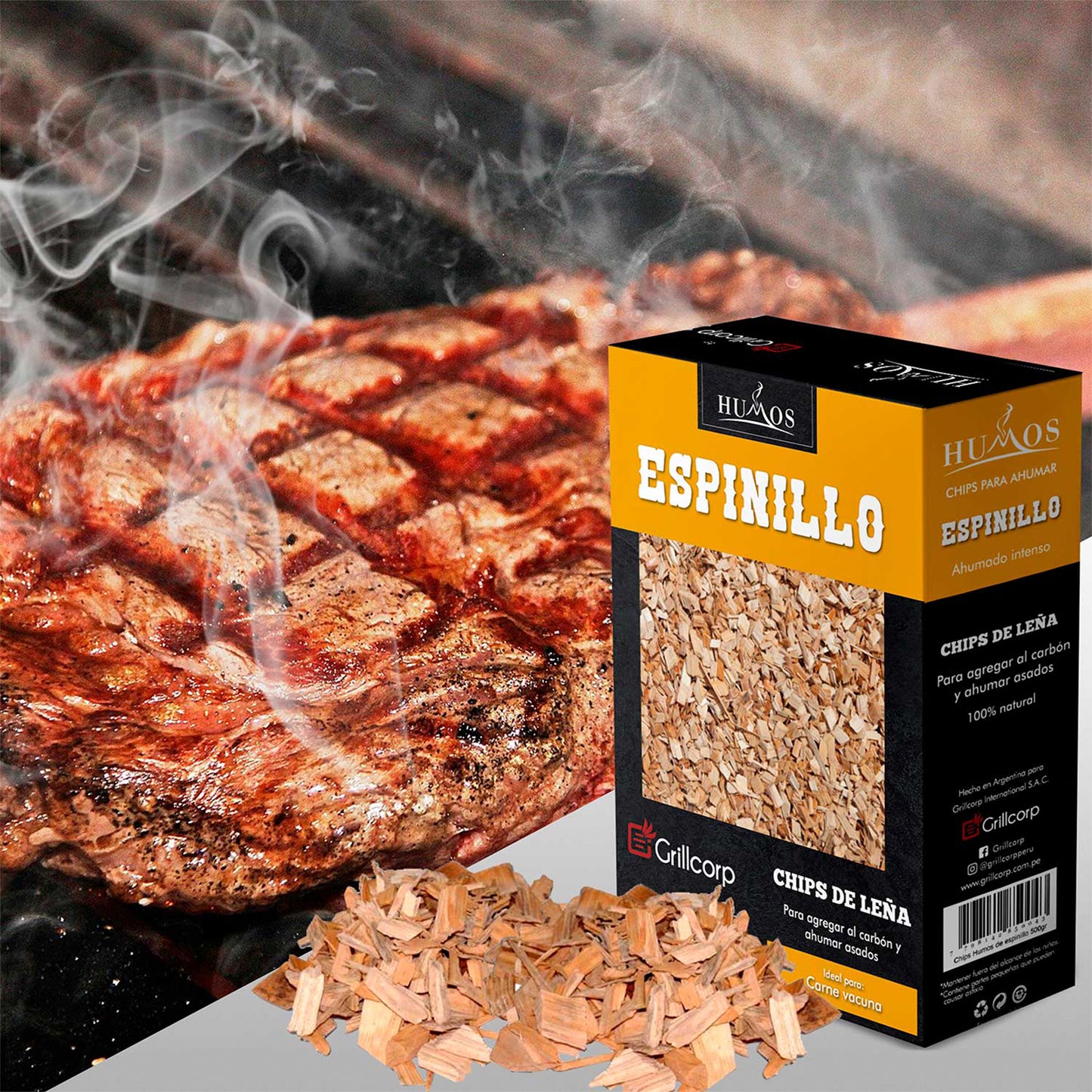 Astillas de leña Espinillo de 500gr