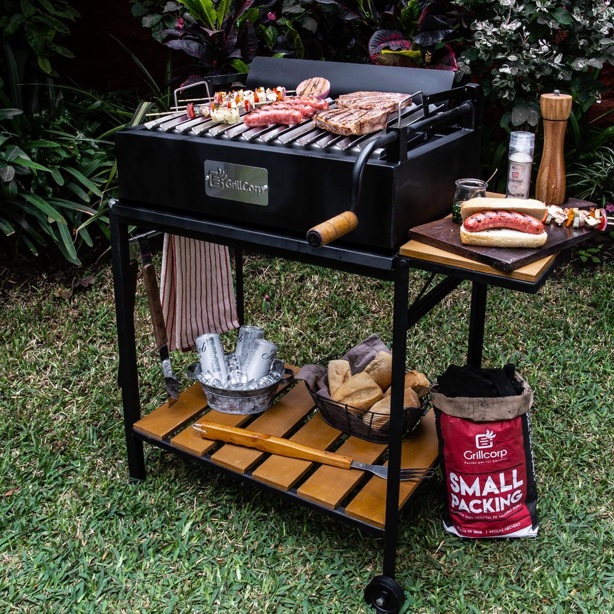 Parrilla Argentina de Metal
