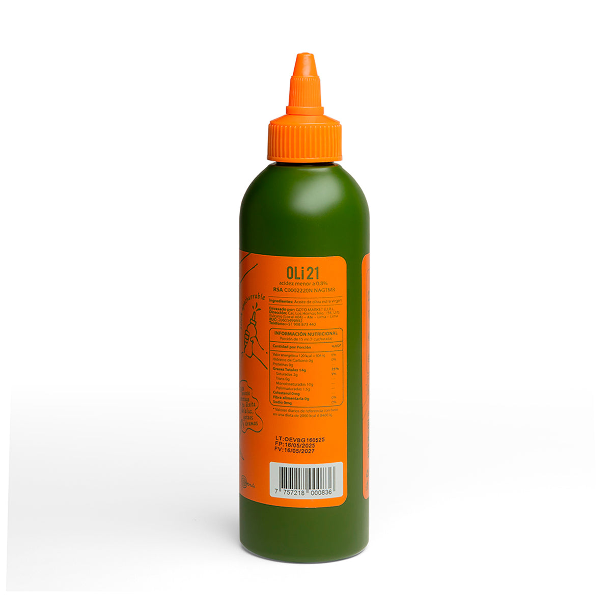 Aceite de Oliva Extra Virgen Intensidad Suave 250ml | OLI