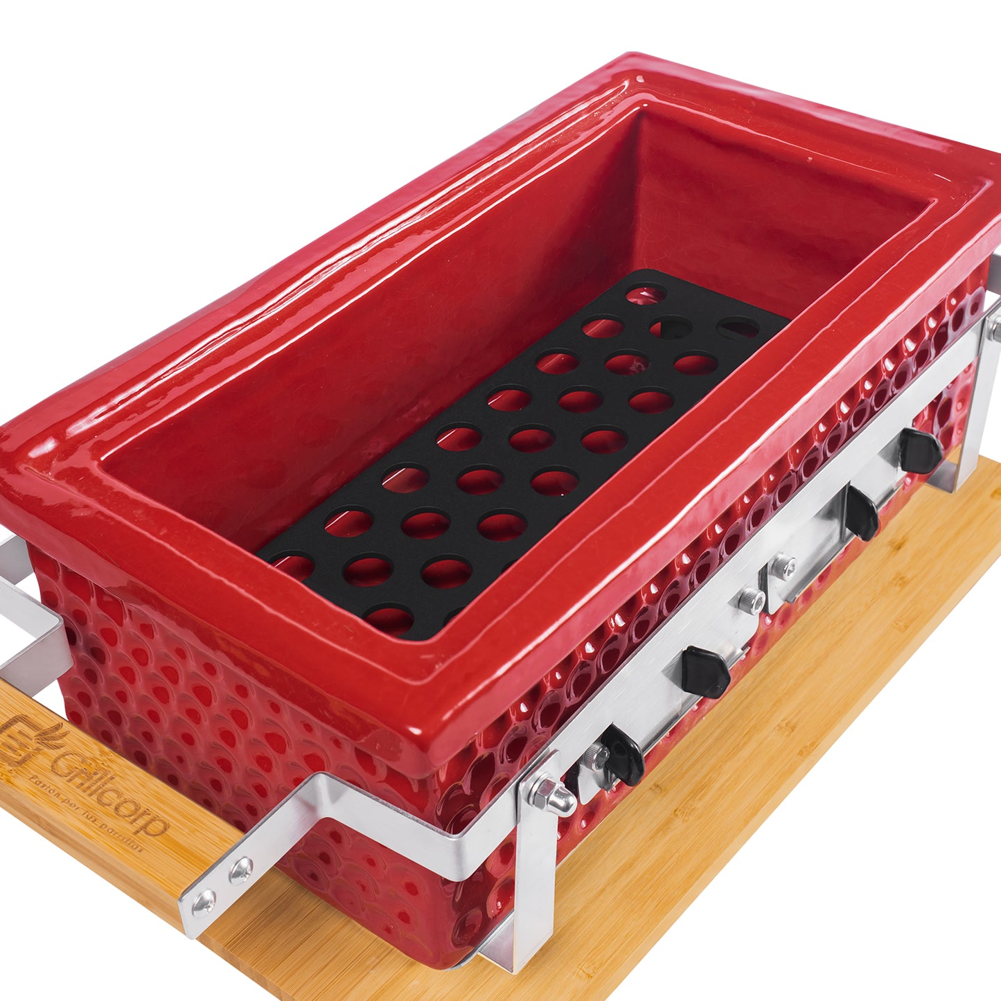 Parrilla cerámica Rectangular de mesa Hibachi | Grillcorp