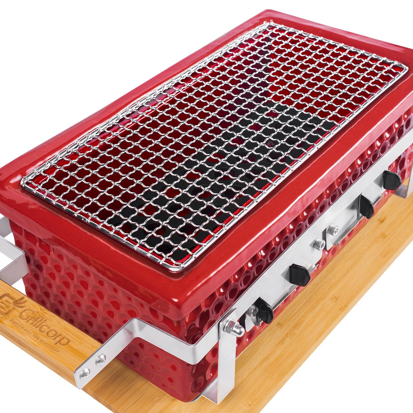 Parrilla cerámica Rectangular de mesa Hibachi | Grillcorp
