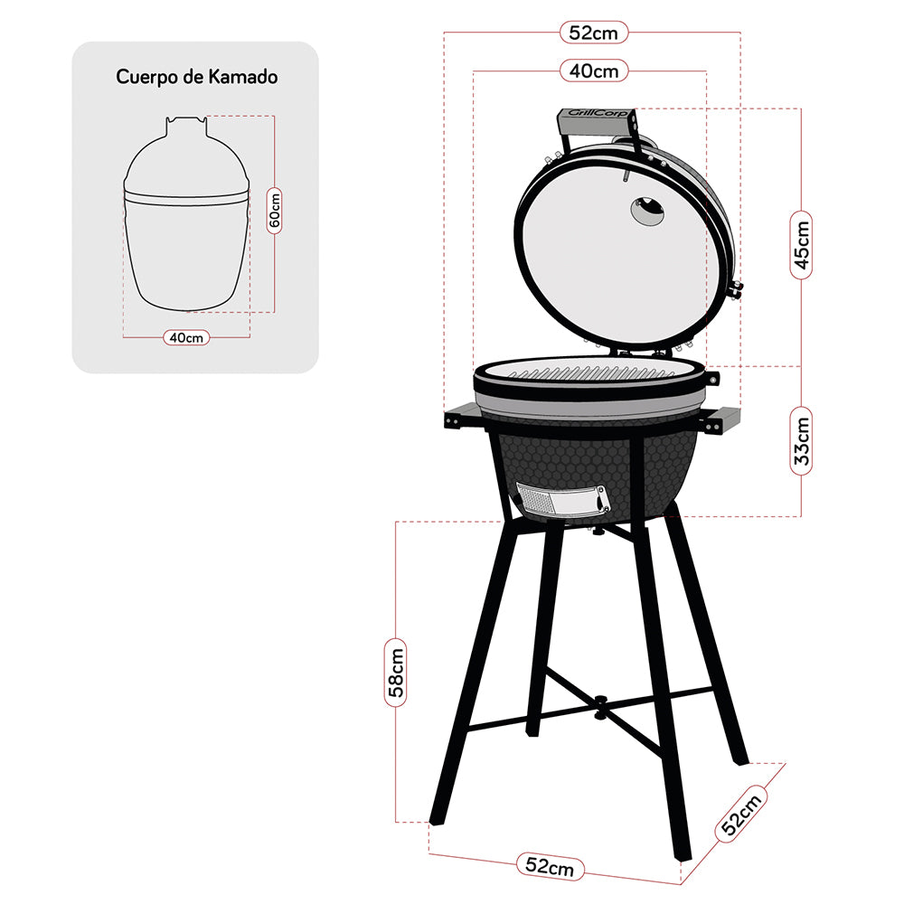 Kamado Granada 15"