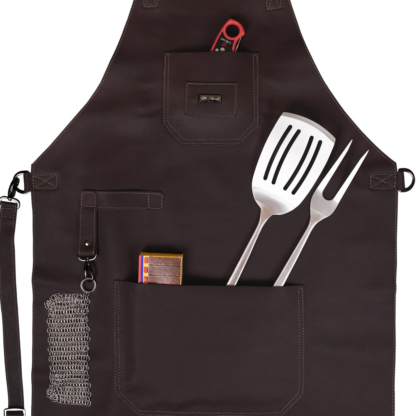 Mandil de cuero Premium Mr. Apron