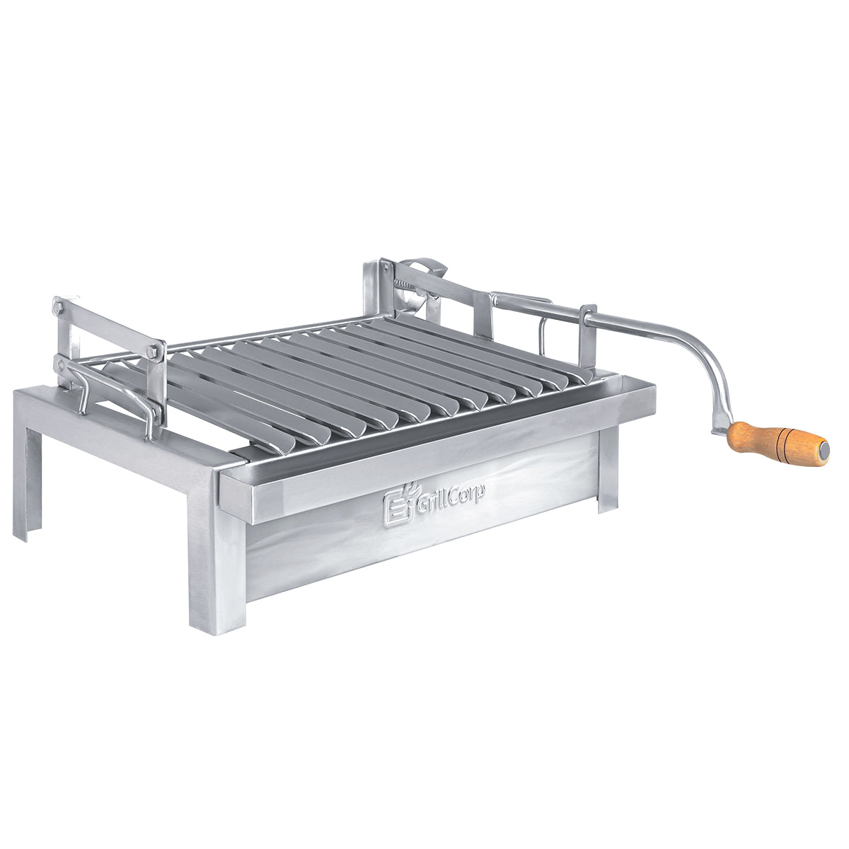 Parrilla con sistema de levante Inoxidable